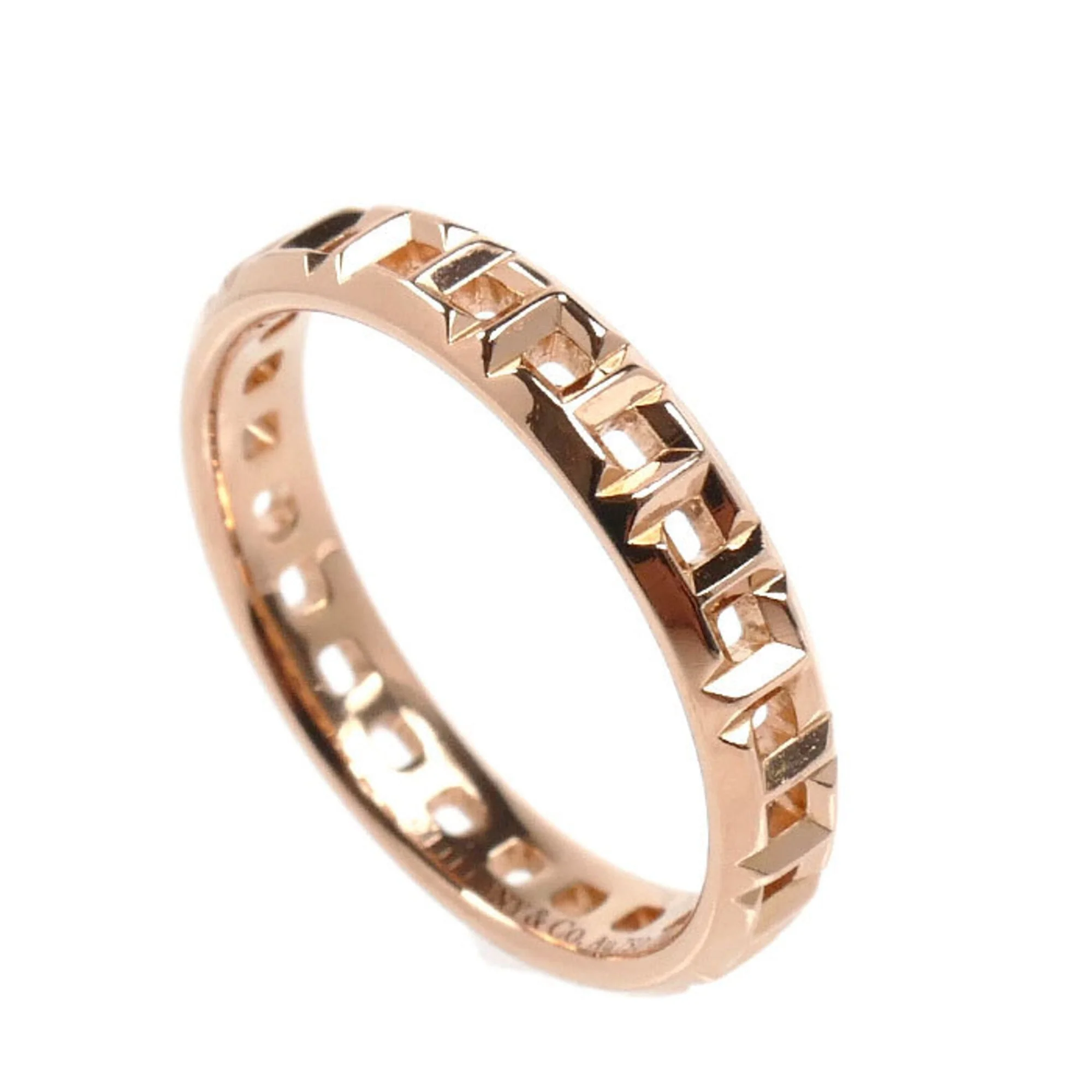 T True Ring 18K Rose Gold - Image 2