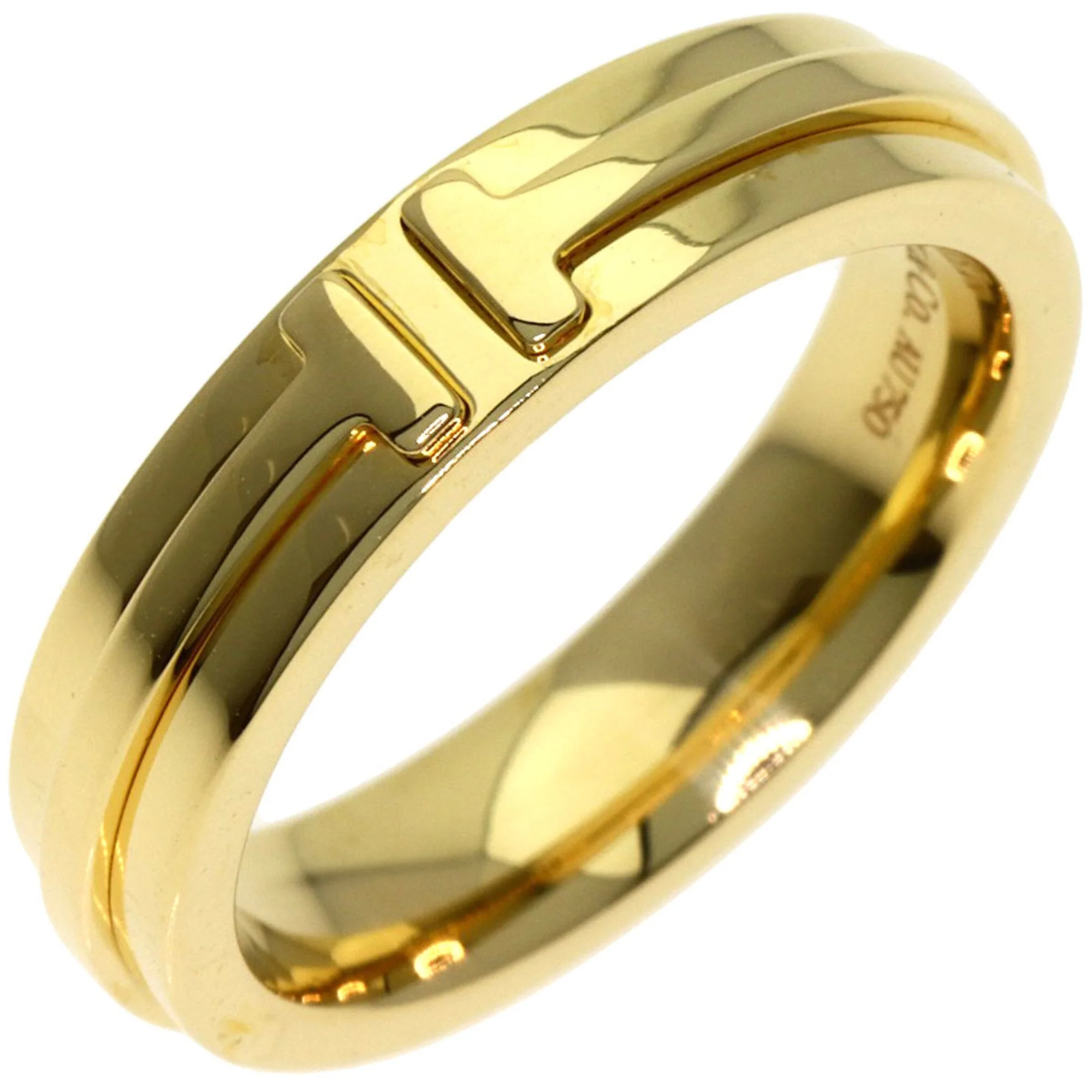 T TWO Ring 18K Yellow Gold - Image 2