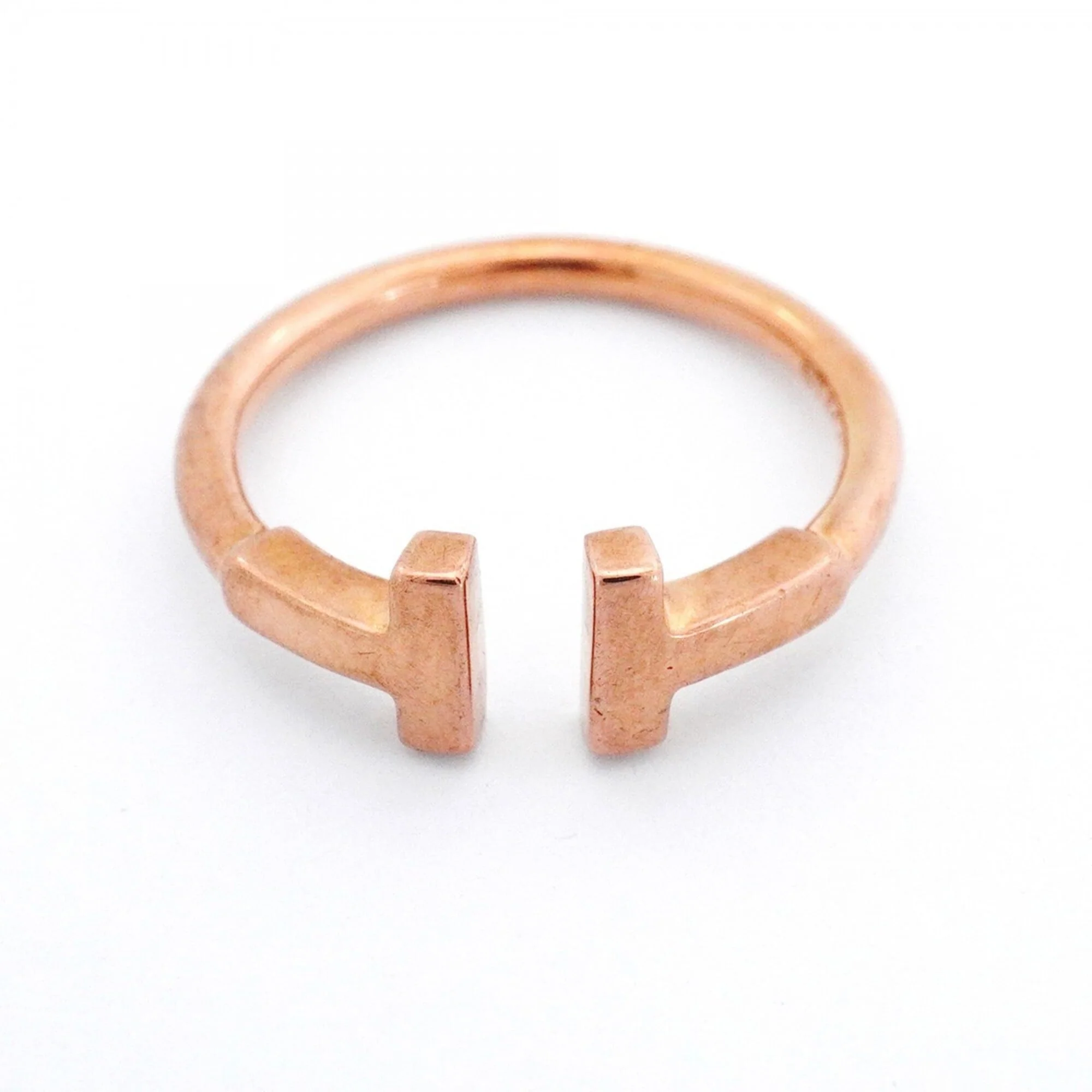 T Wire Ring 18K Rose Gold - Image 3