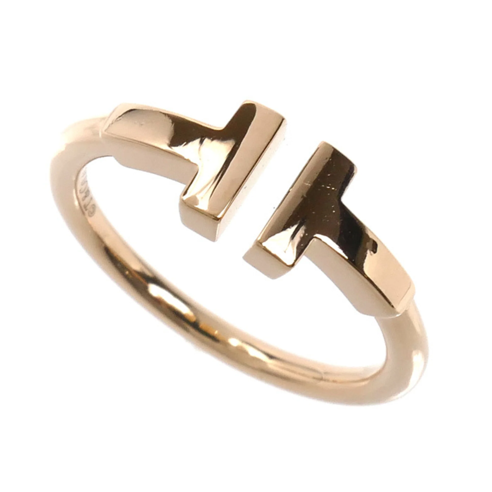 T Wire Ring 18K Rose Gold