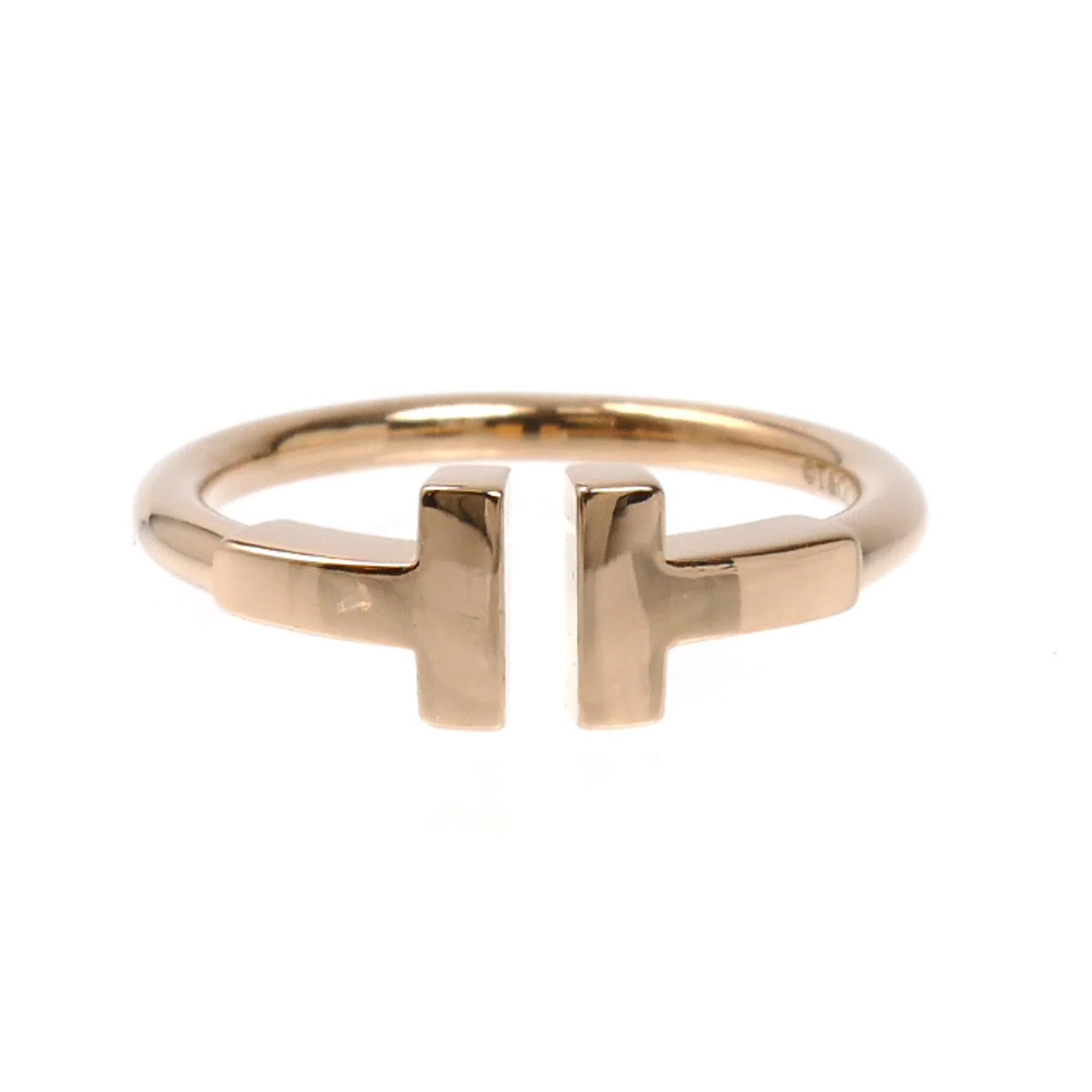 T Wire Ring 18K Rose Gold - Image 3