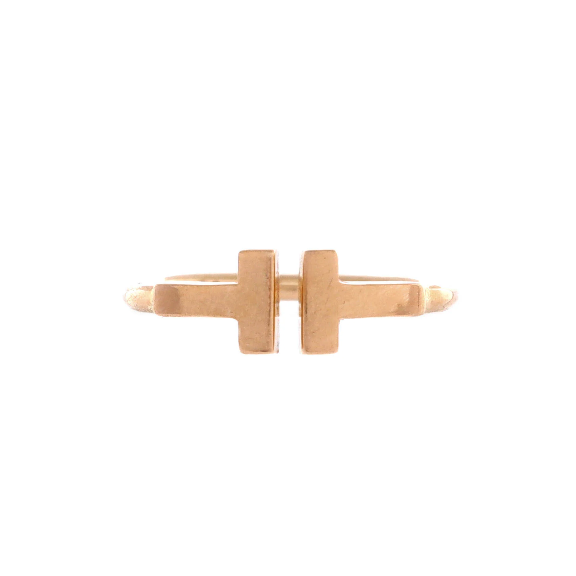 T Wire Ring 18K Rose Gold
