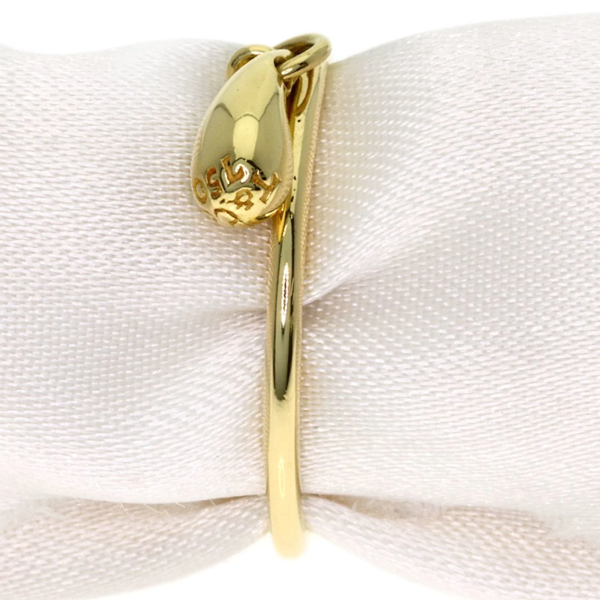 Teardrop Ring 18K Yellow Gold - Image 3