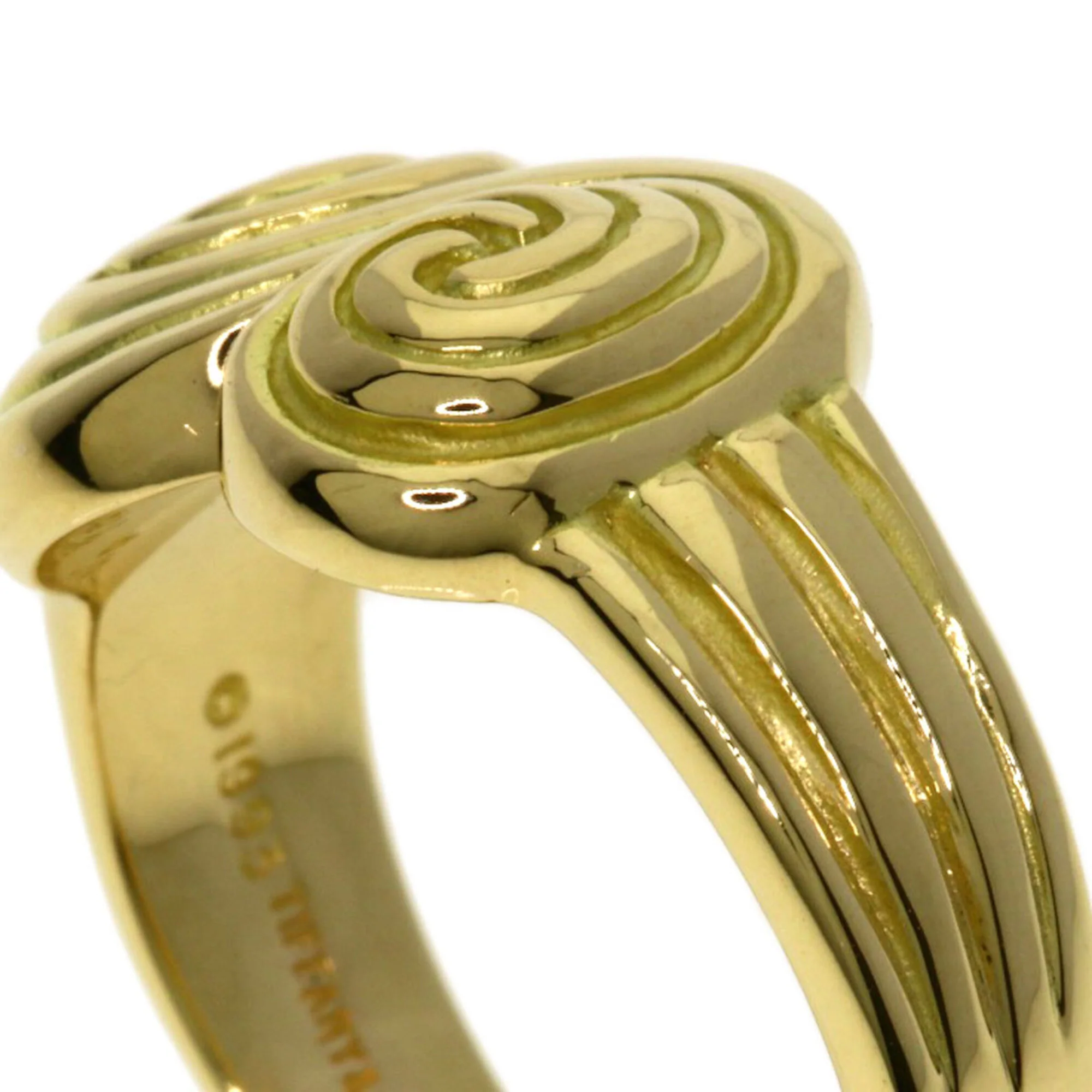 Tornado Ring 18K Yellow Gold - Image 9