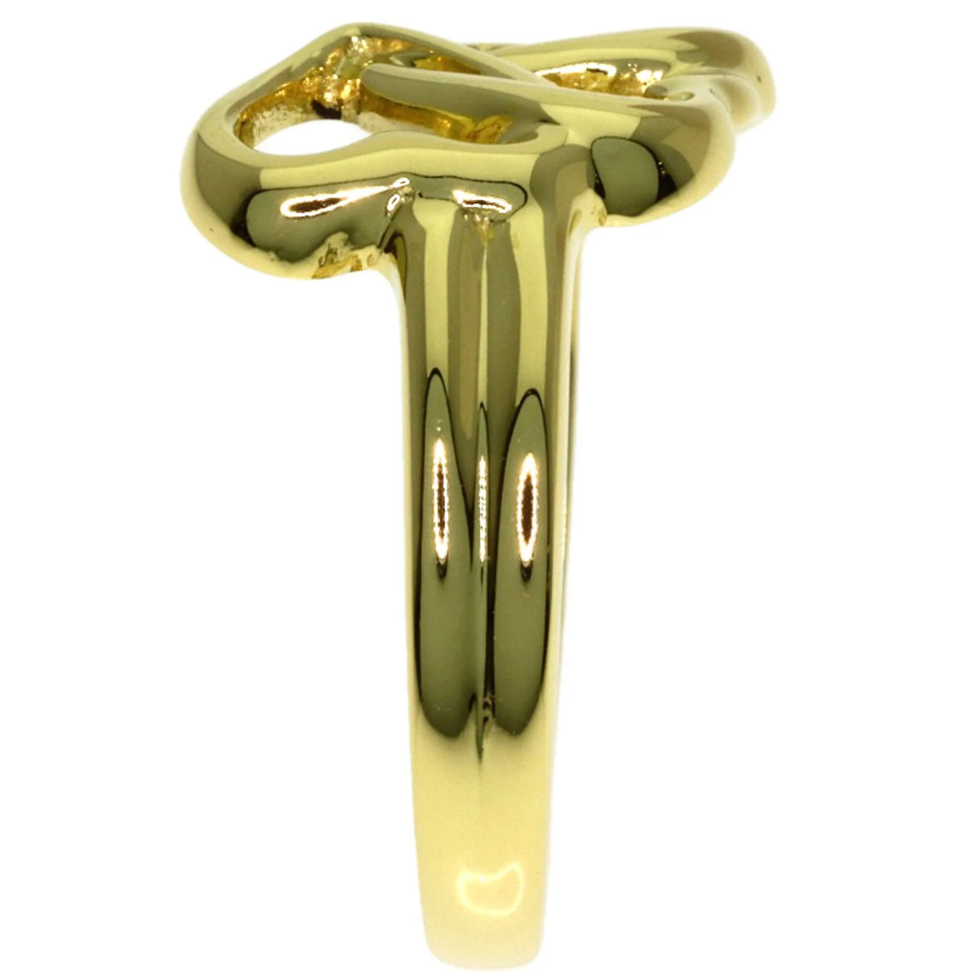 Triple Heart Ring 18K Yellow Gold - Image 3