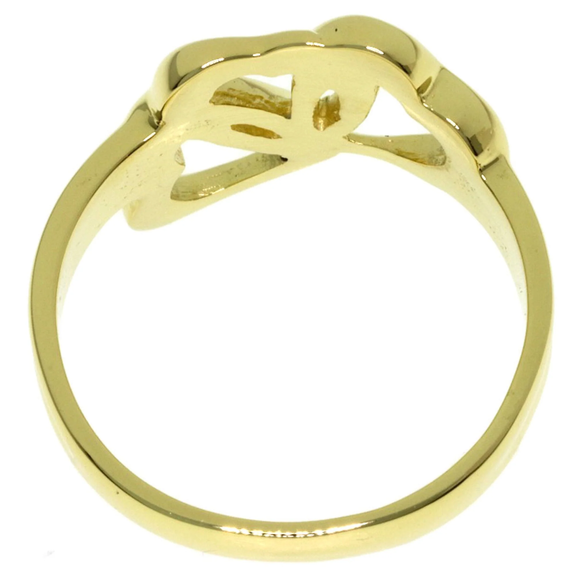 Triple Heart Ring 18K Yellow Gold - Image 4