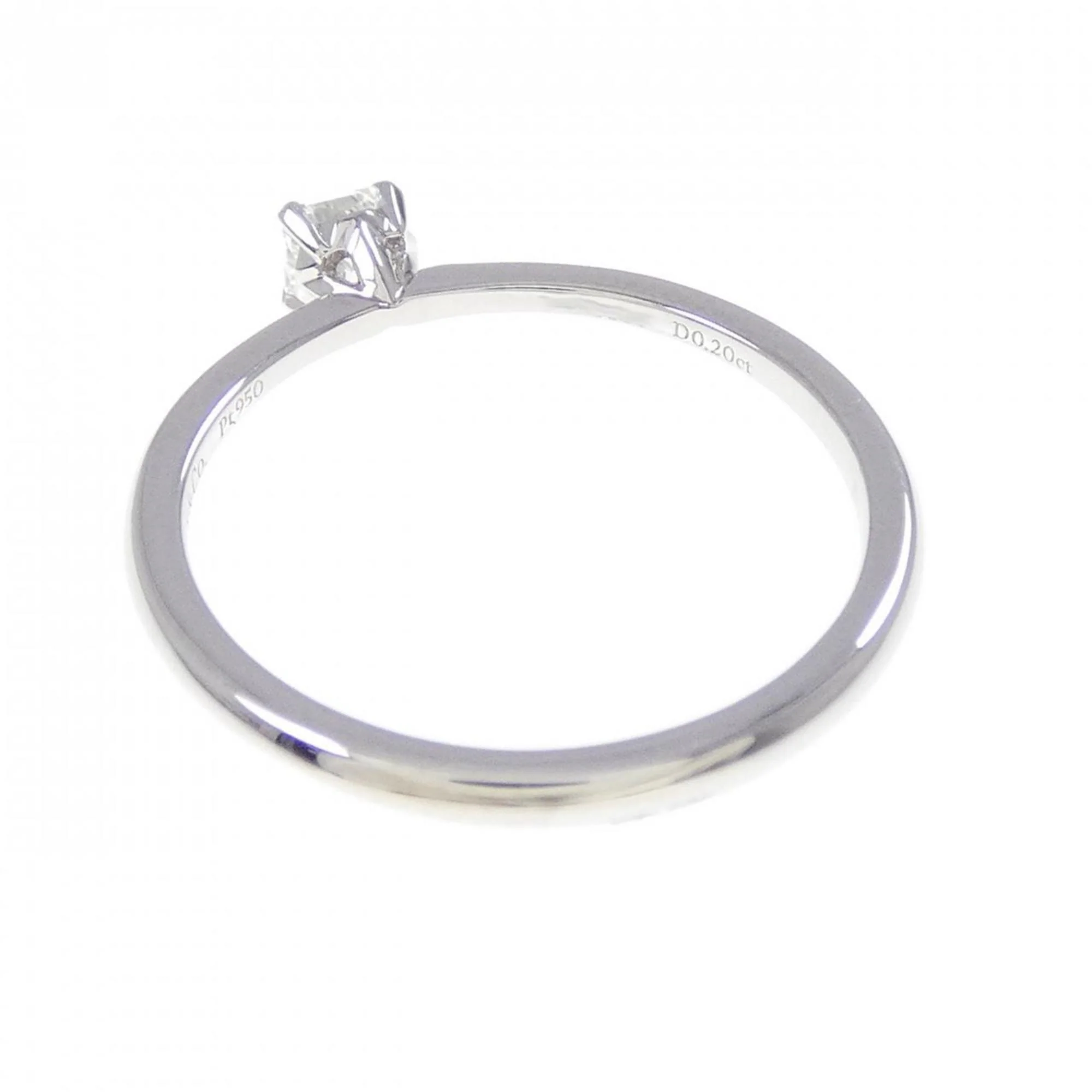 True Ring Platinum With Diamond - Image 3