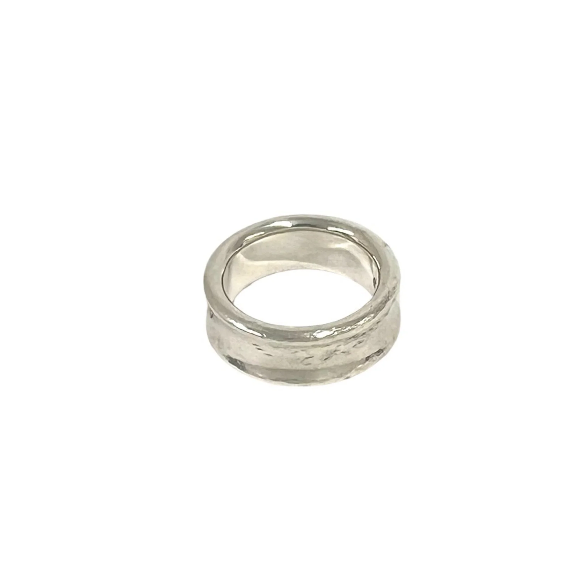 Vintage Narrow Ring Sterling Silver - Image 6
