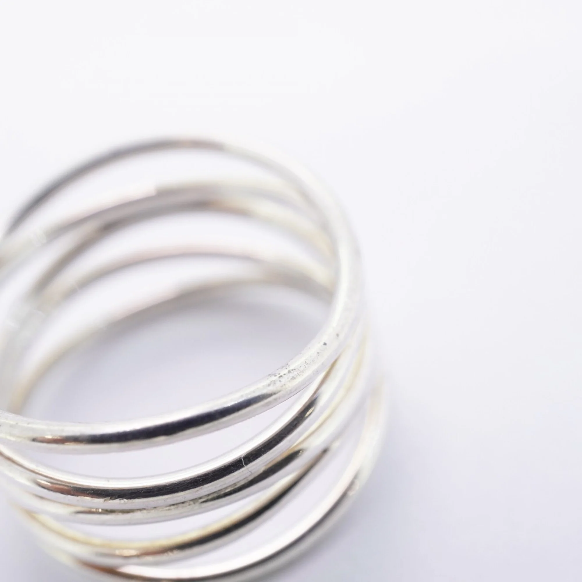Wave Ring Sterling Silver - Image 8