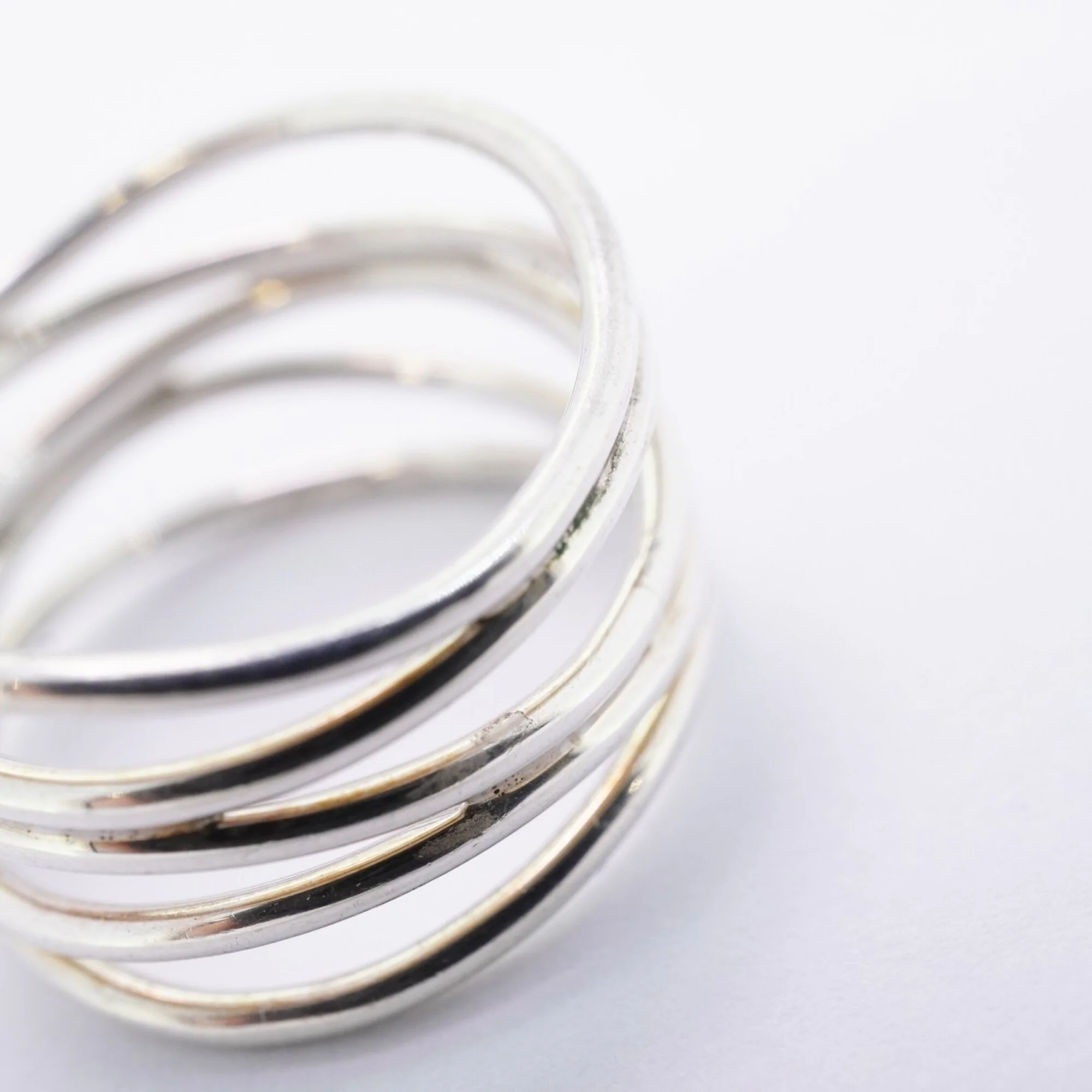 Wave Ring Sterling Silver - Image 9