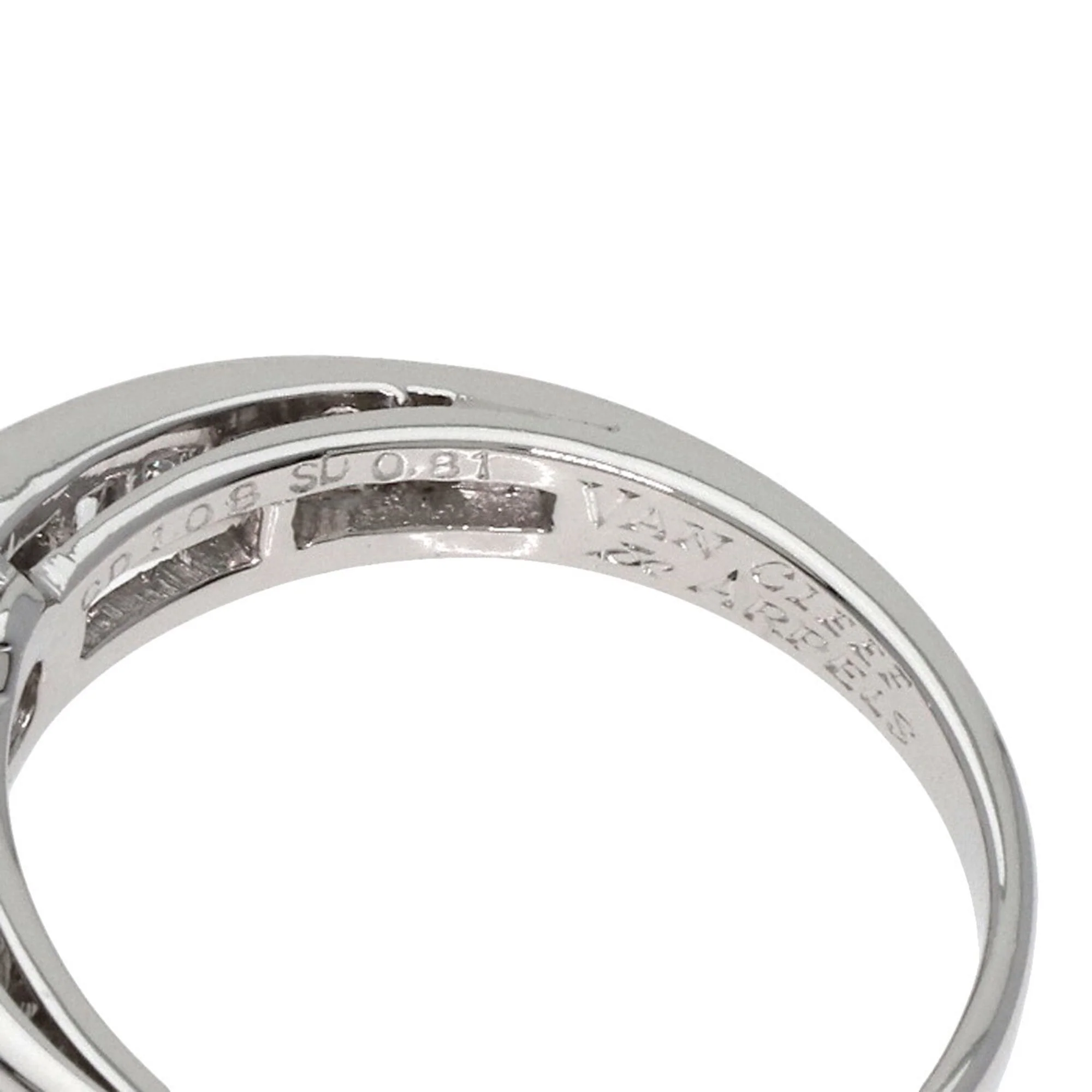 Band Ring Platinum With Diamond - Image 5