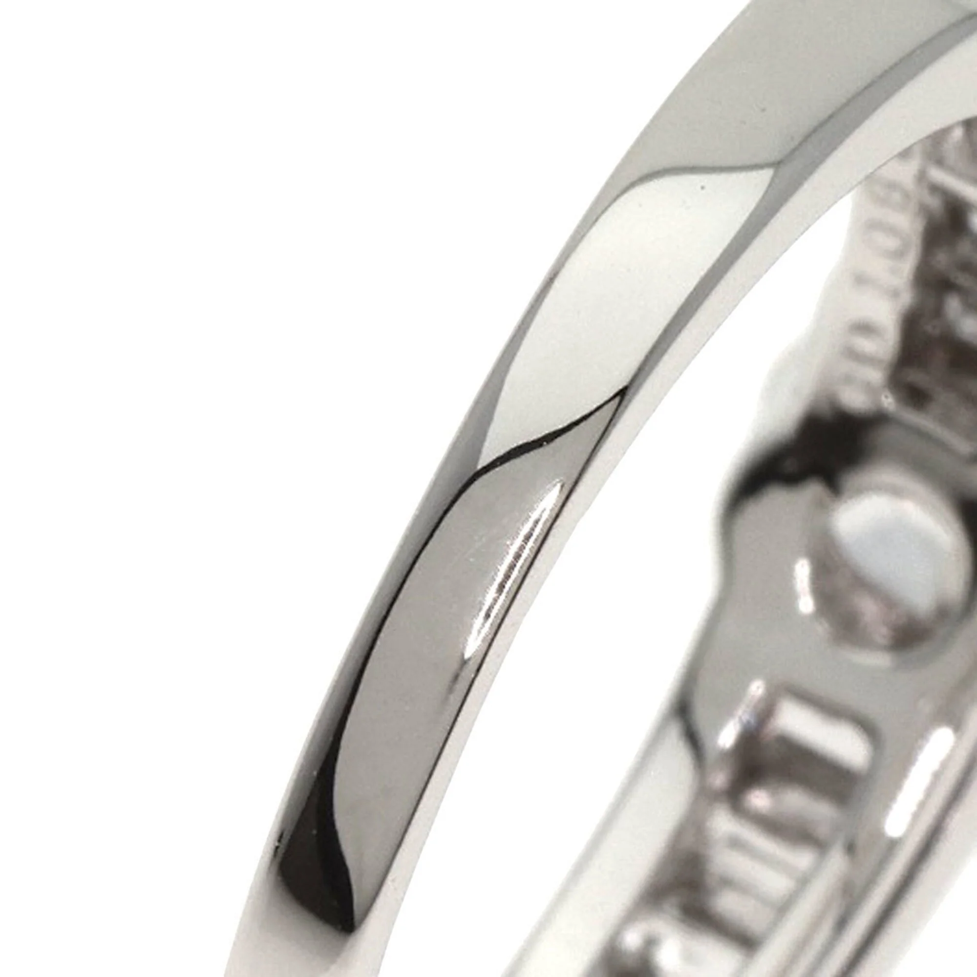Band Ring Platinum With Diamond - Image 8