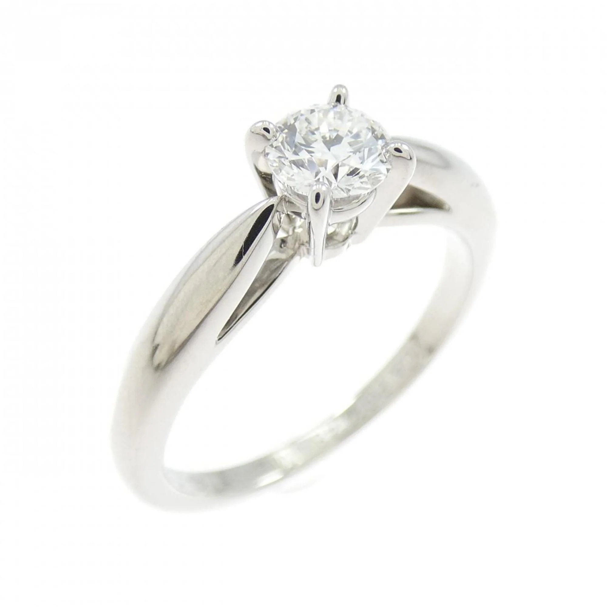 Bonheur Ring Platinum with Diamond