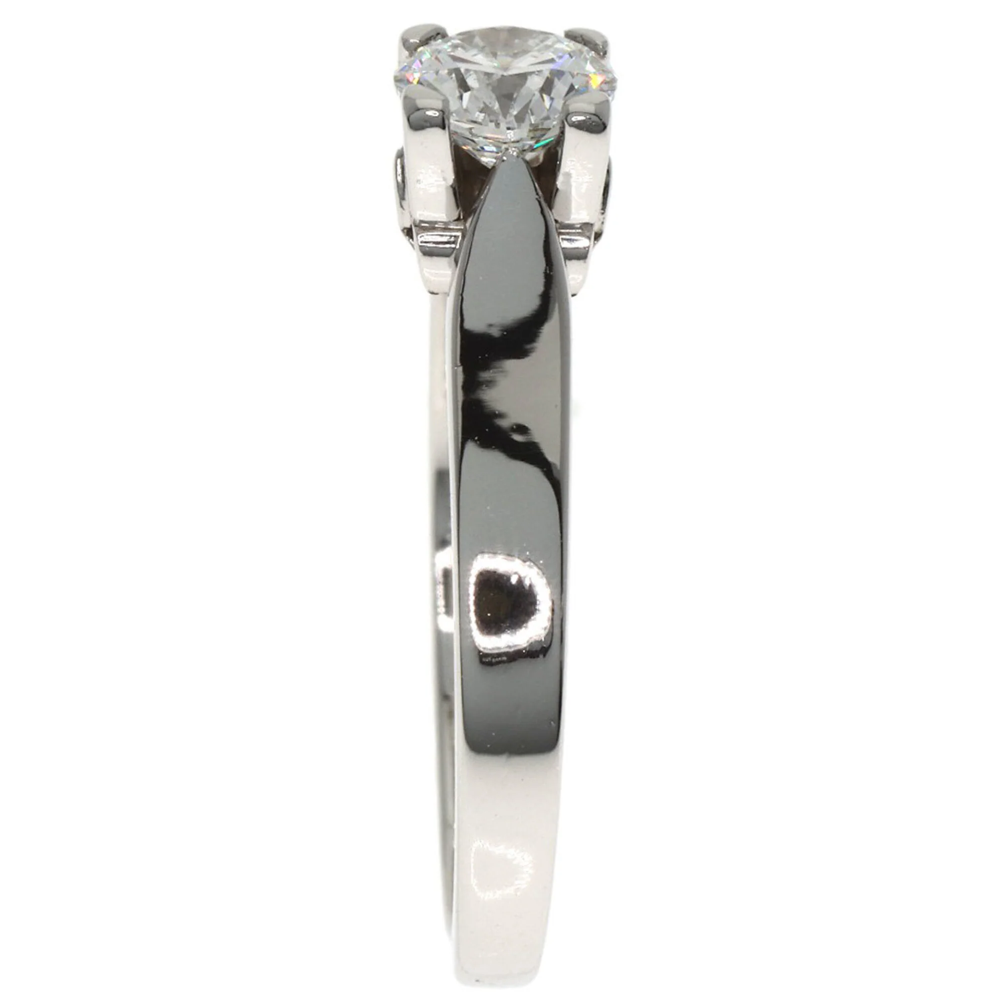 Papillon Ring Platinum with Diamond - Image 3