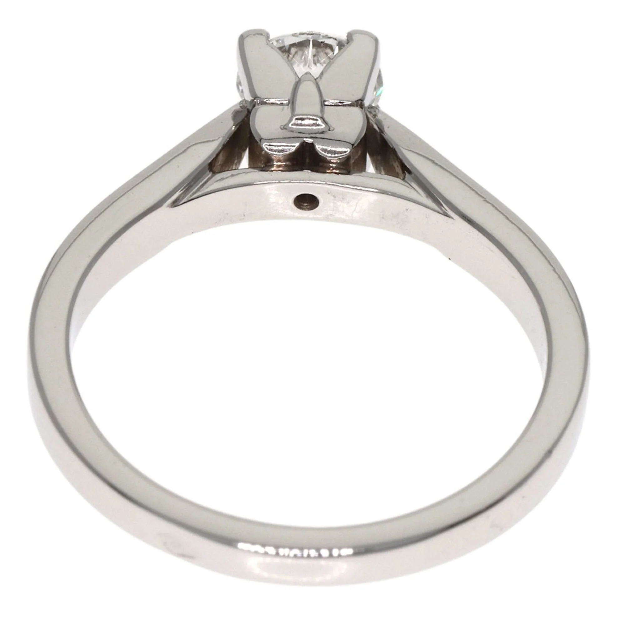 Papillon Ring Platinum with Diamond - Image 4