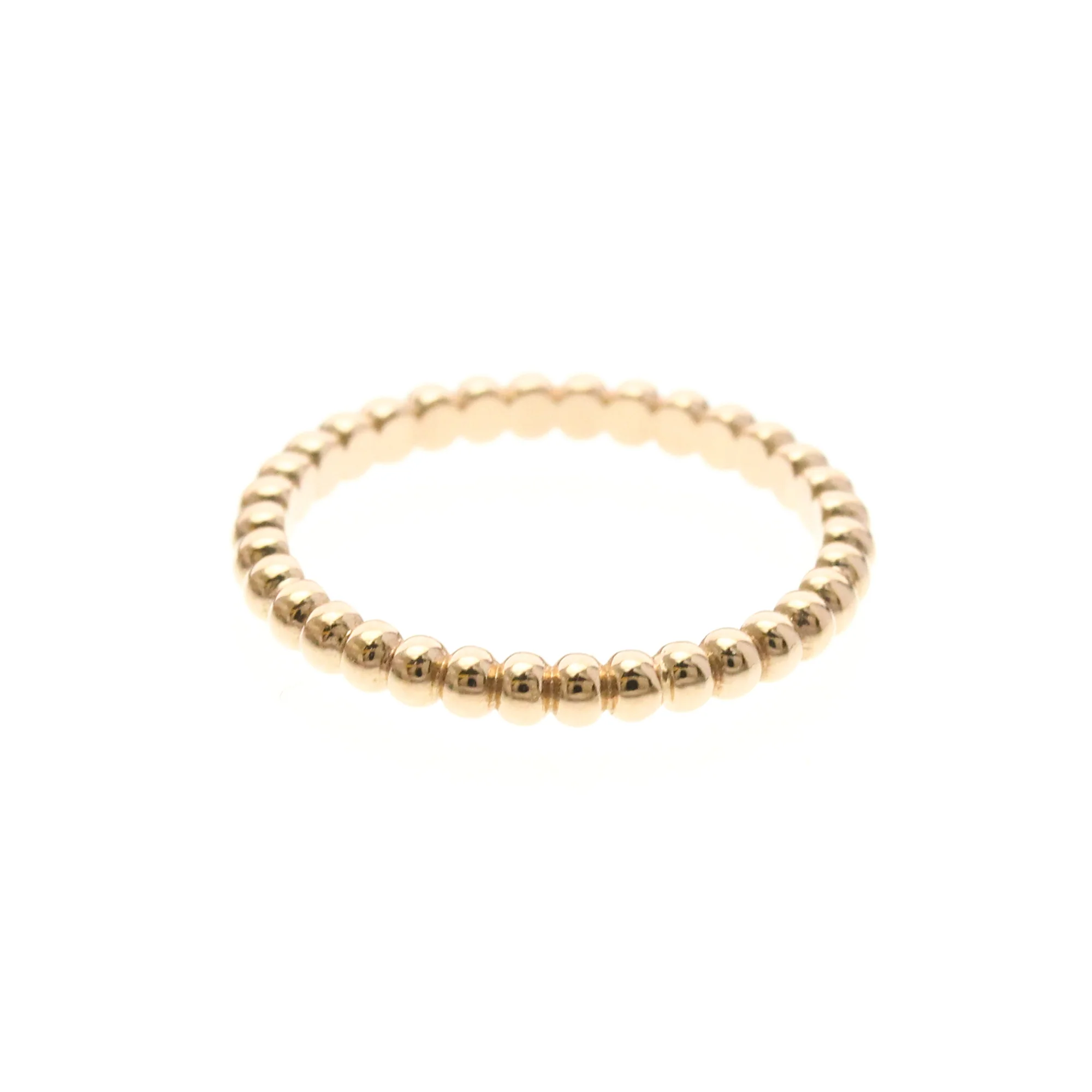 Perlee Ring One Band 18K Rose Gold Mini - Image 3
