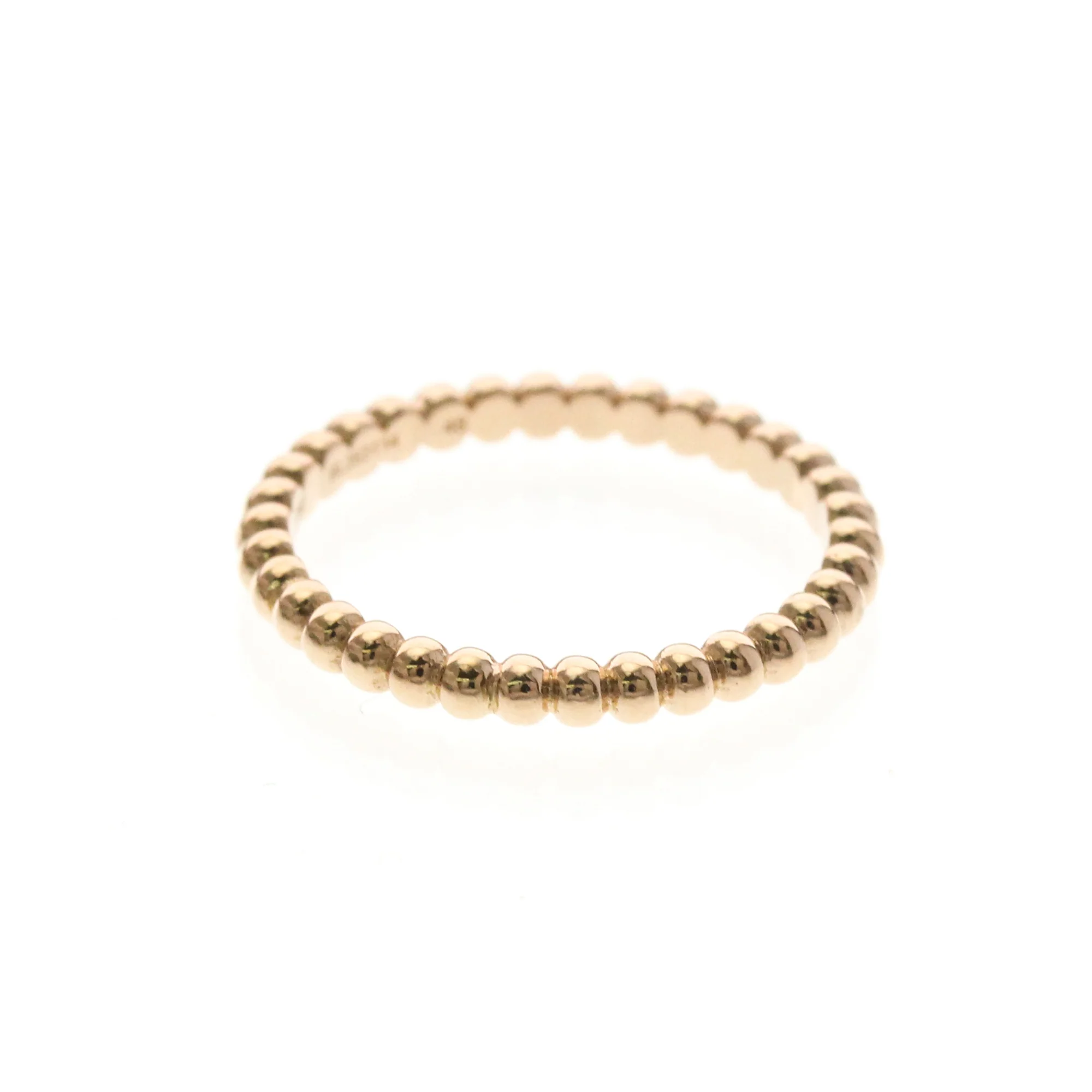 Perlee Ring One Band 18K Rose Gold Mini - Image 4