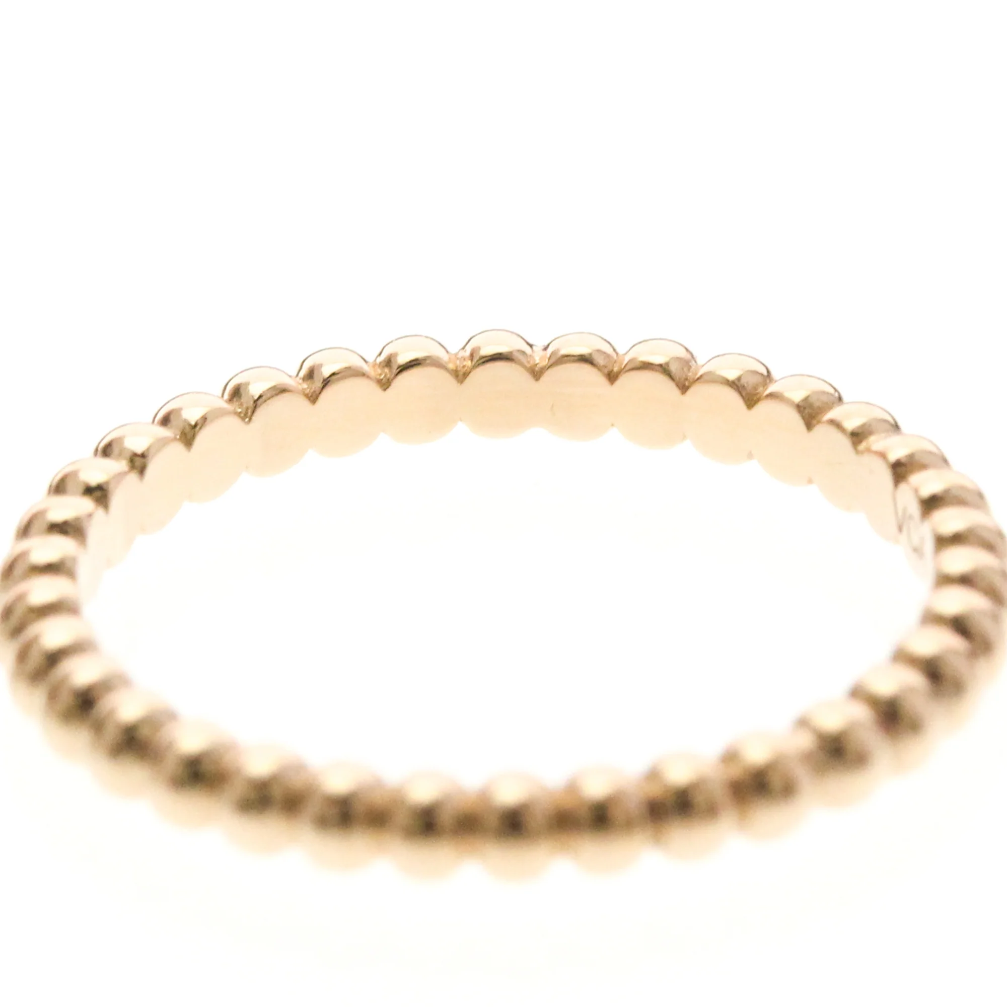 Perlee Ring One Band 18K Rose Gold Mini - Image 8
