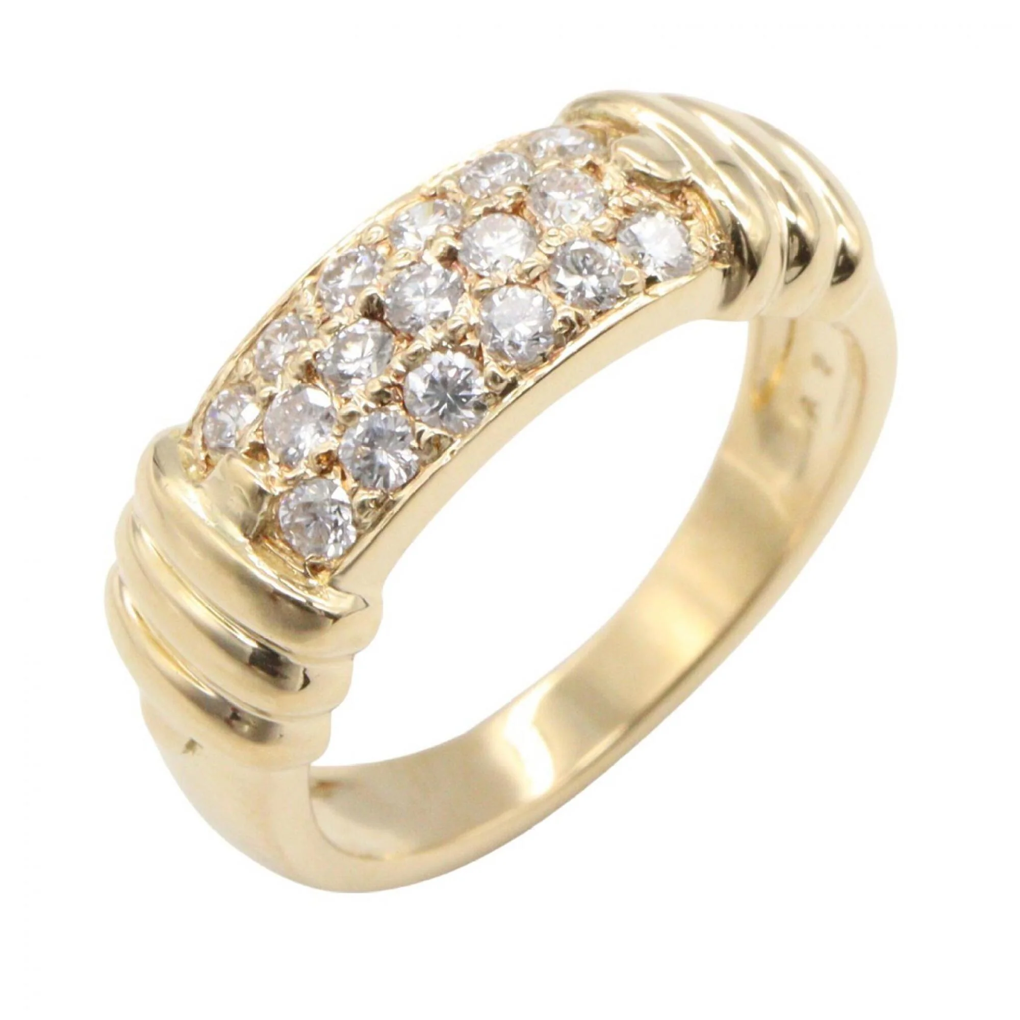 Ring 18K Yellow Gold with Diamond