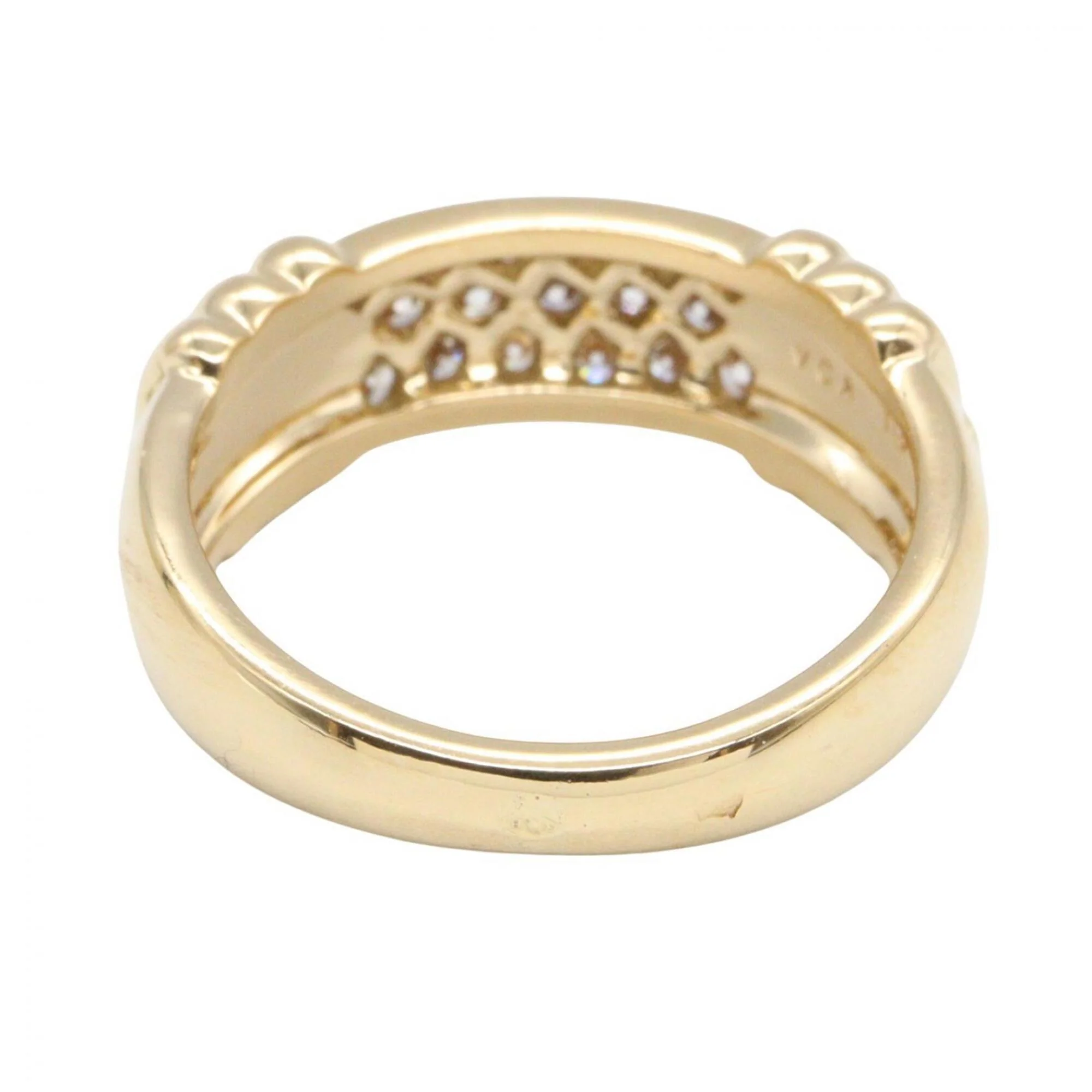 Ring 18K Yellow Gold with Diamond - Image 3