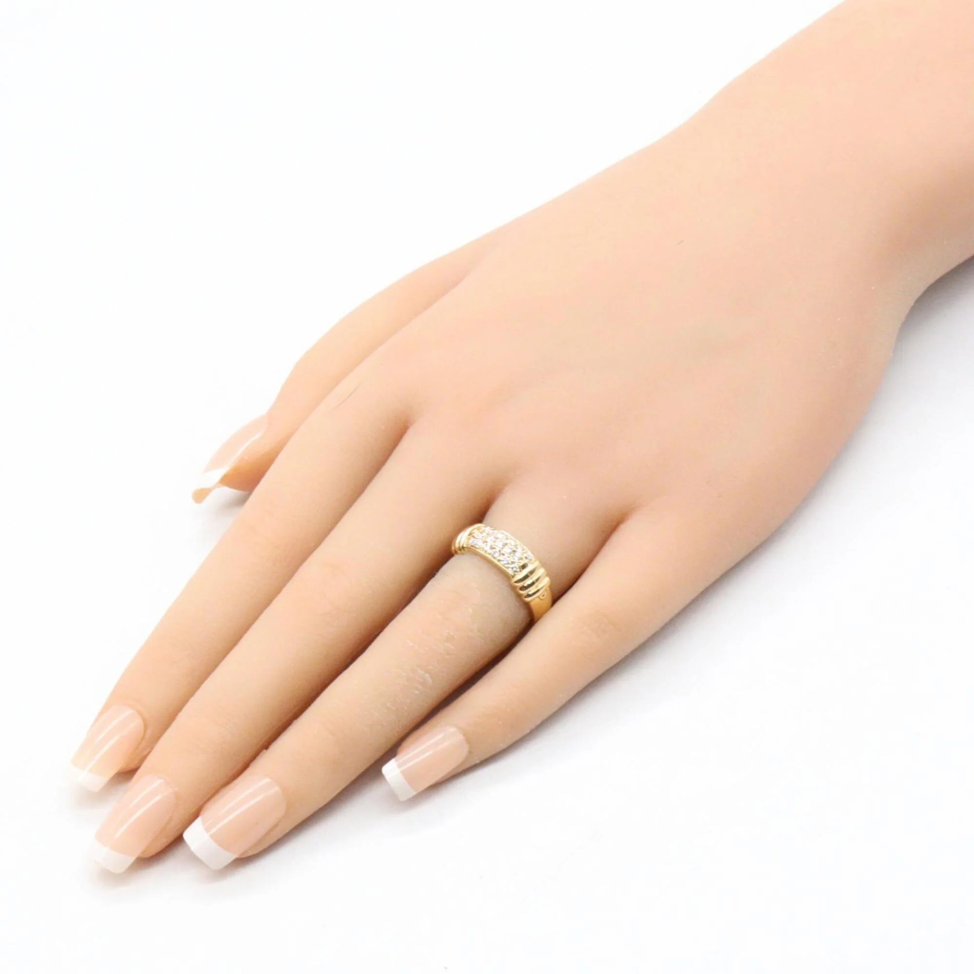 Ring 18K Yellow Gold with Diamond - Image 9