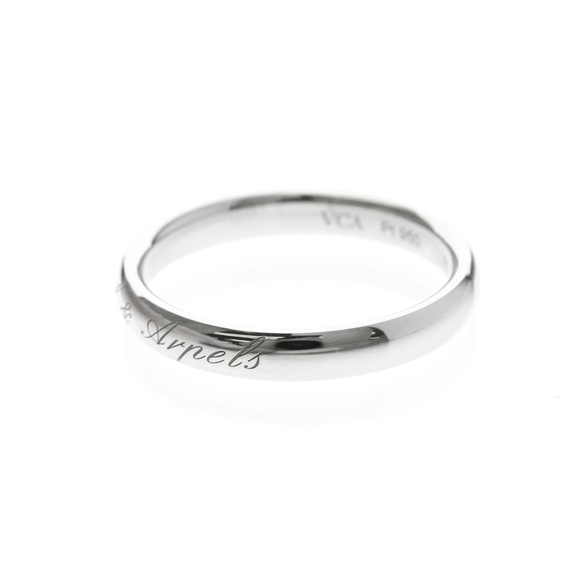 Senior Tulle Band Ring Platinum - Image 2