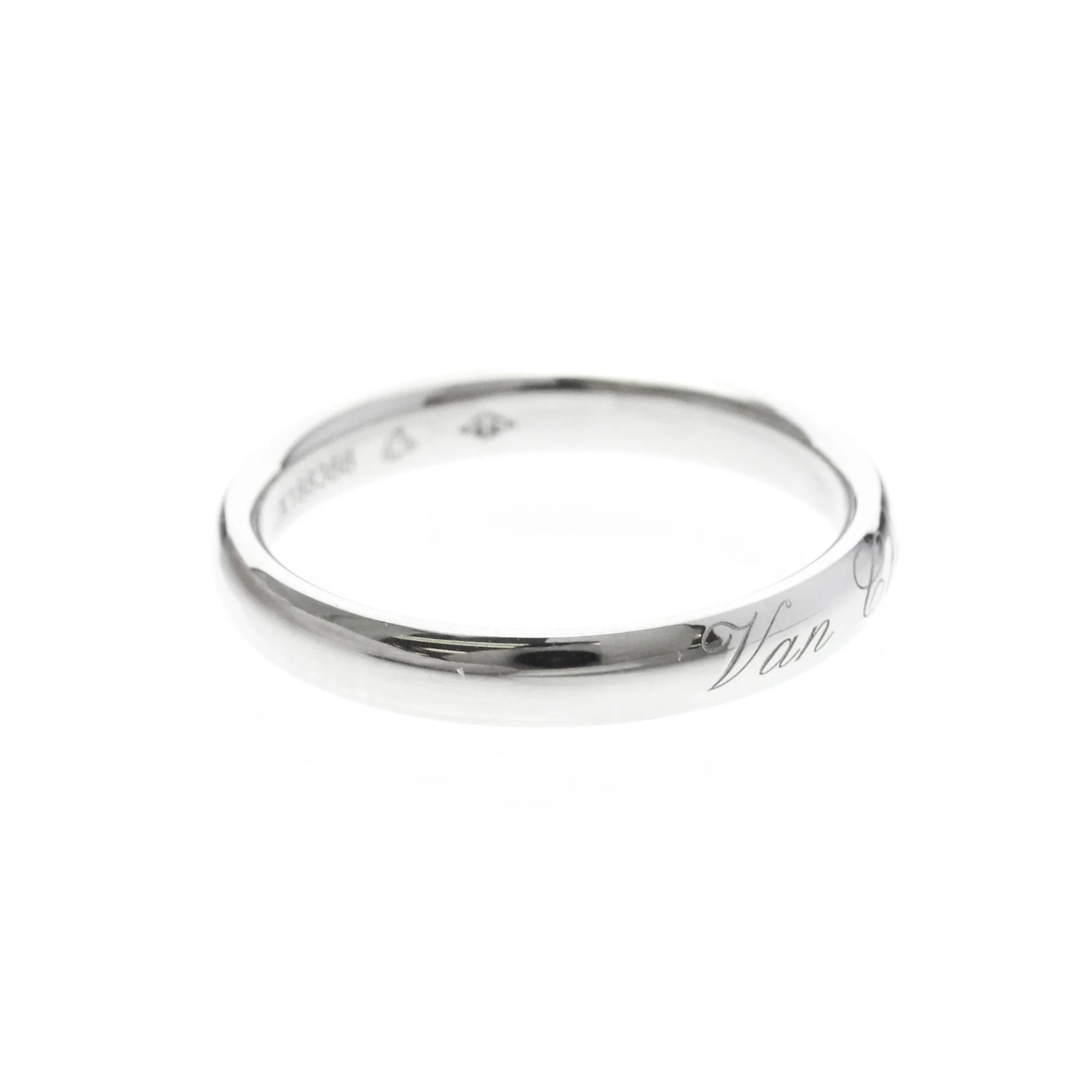 Senior Tulle Band Ring Platinum - Image 4