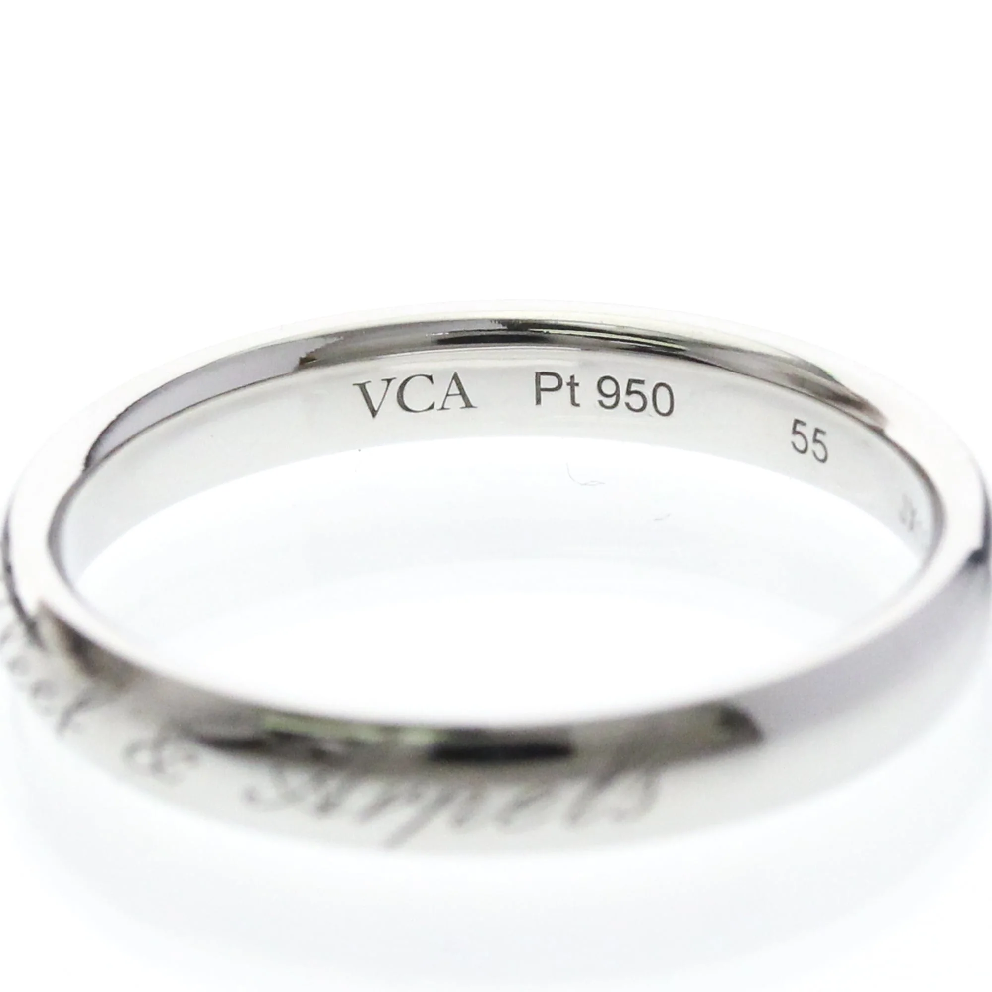 Senior Tulle Band Ring Platinum - Image 5