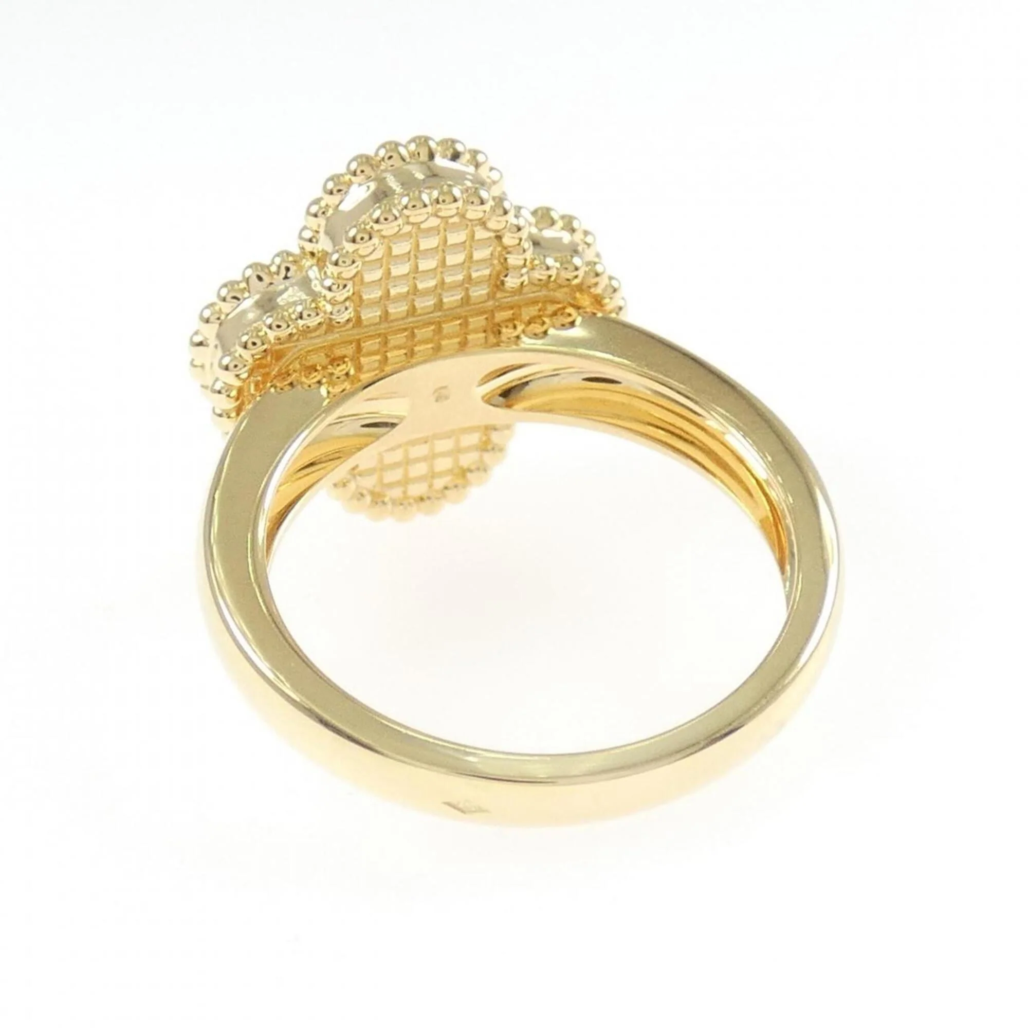 Vintage Alhambra Ring 18K Yellow Gold - Image 3