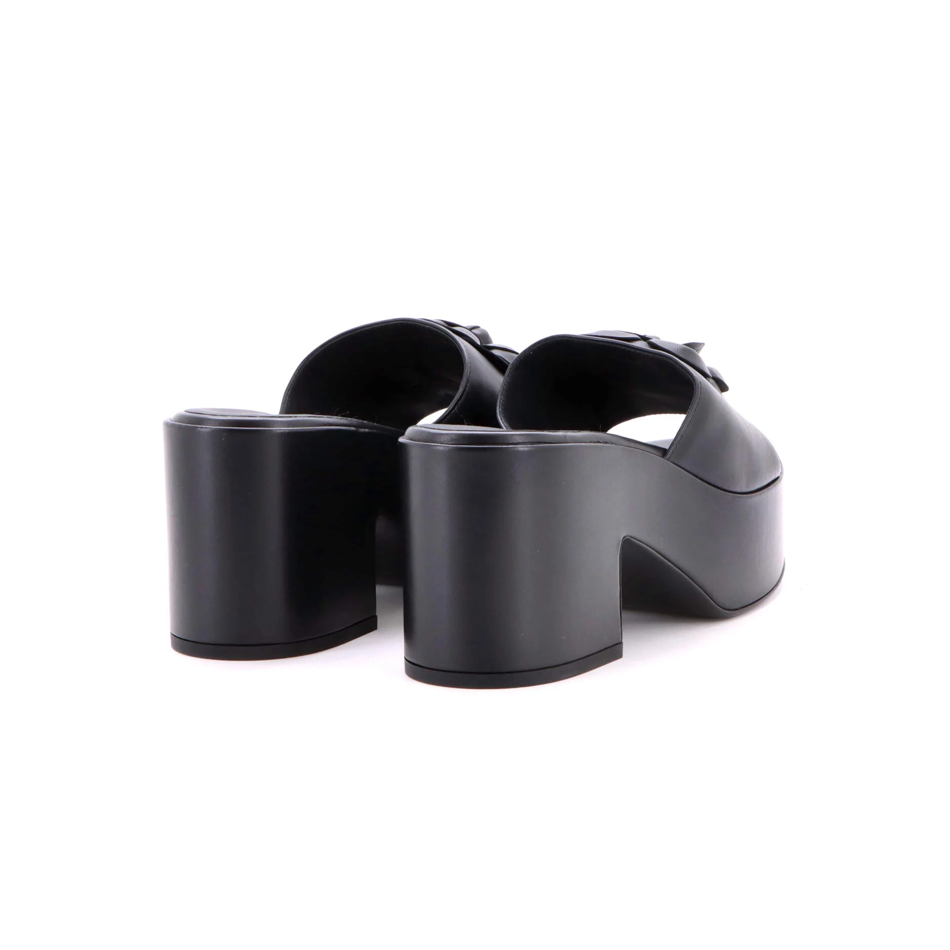 Women's Camellia Platform Mule Sandals Leather - Image 3