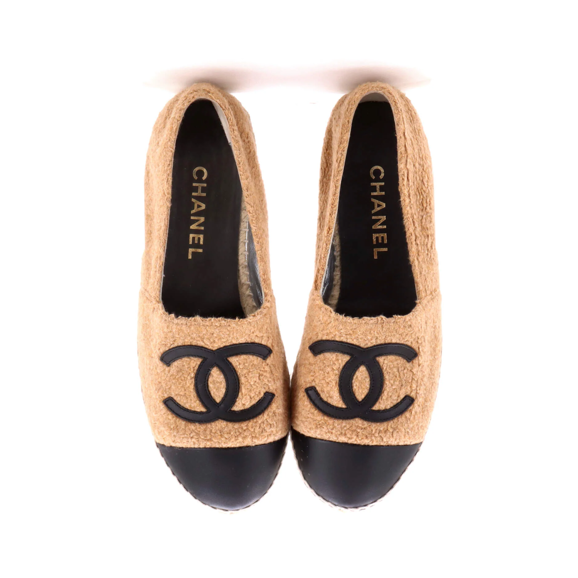 Women's CC Cap Toe Espadrilles Terry Cloth - Image 2