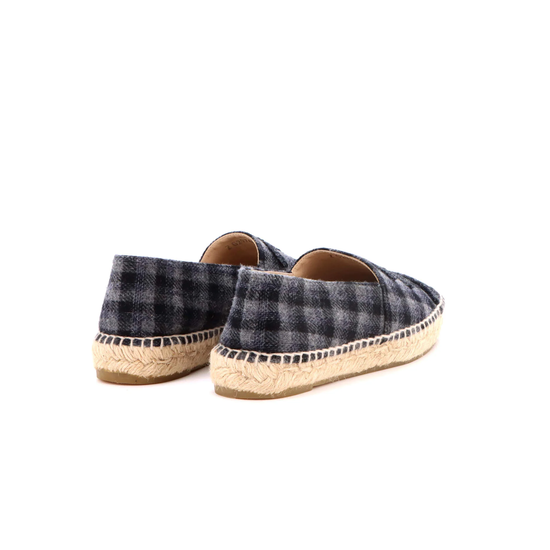 Women's CC Cap Toe Espadrilles Wool - Image 3