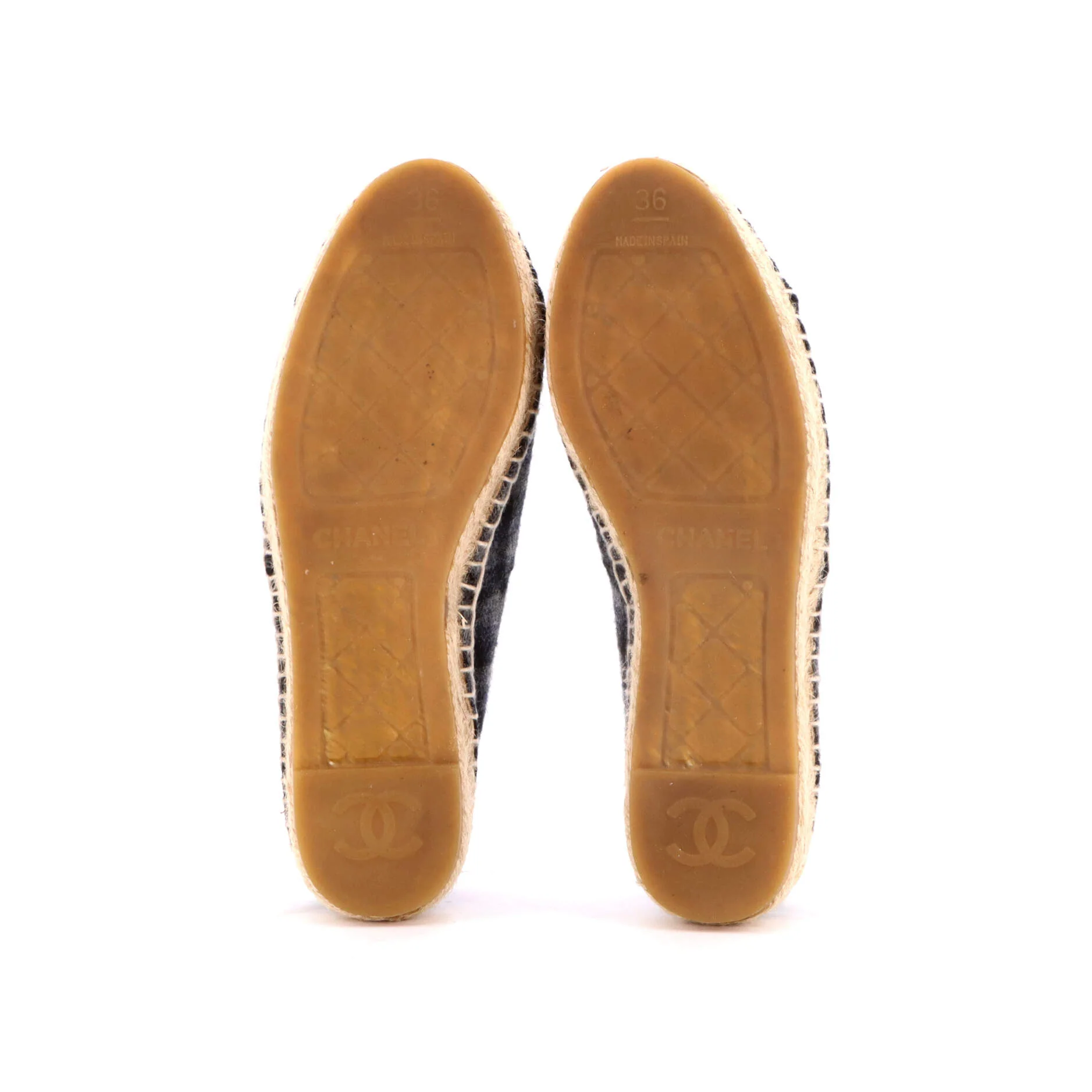 Women's CC Cap Toe Espadrilles Wool - Image 4