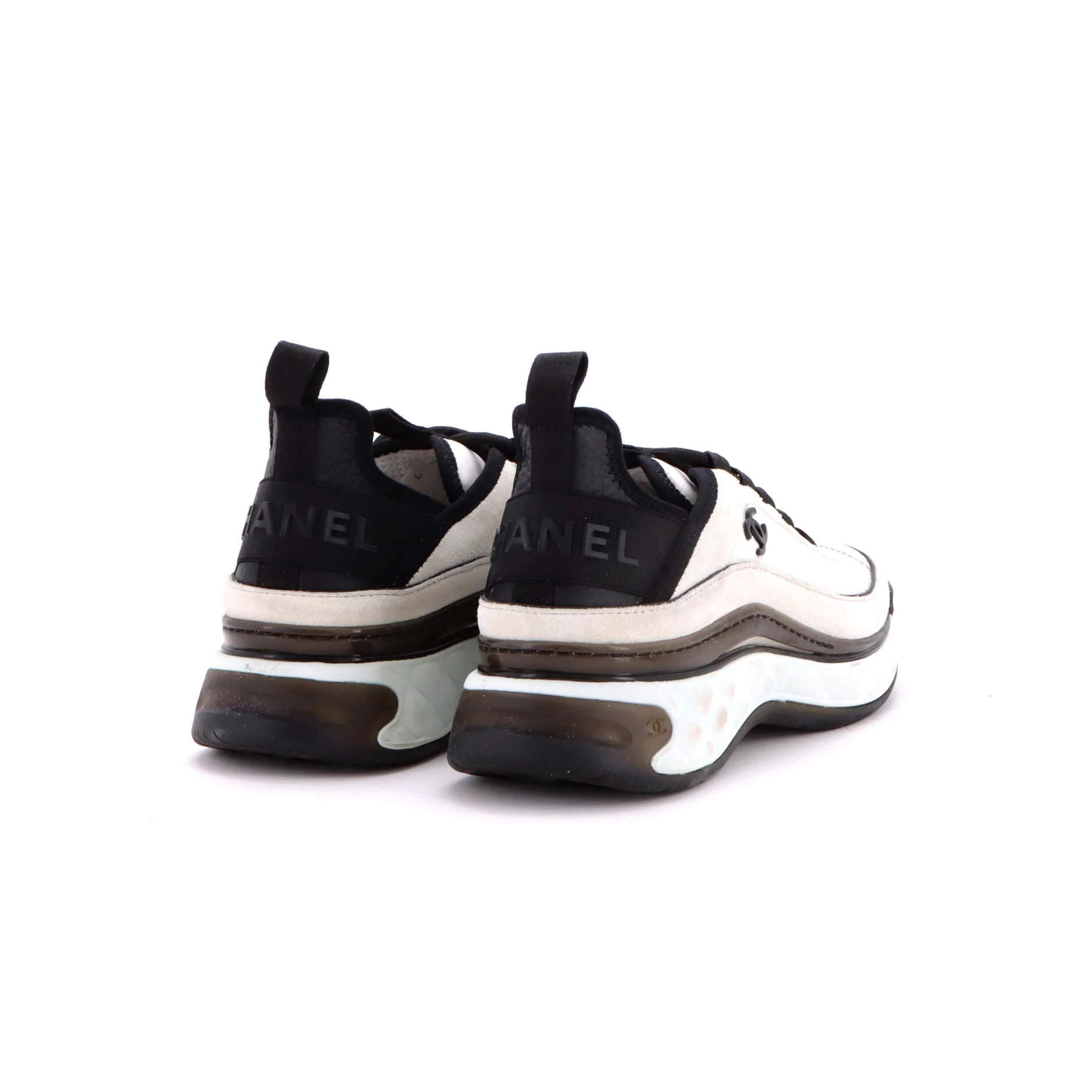 Women's CC Cap Toe Logo Sneakers Mixed Fibers - Image 3