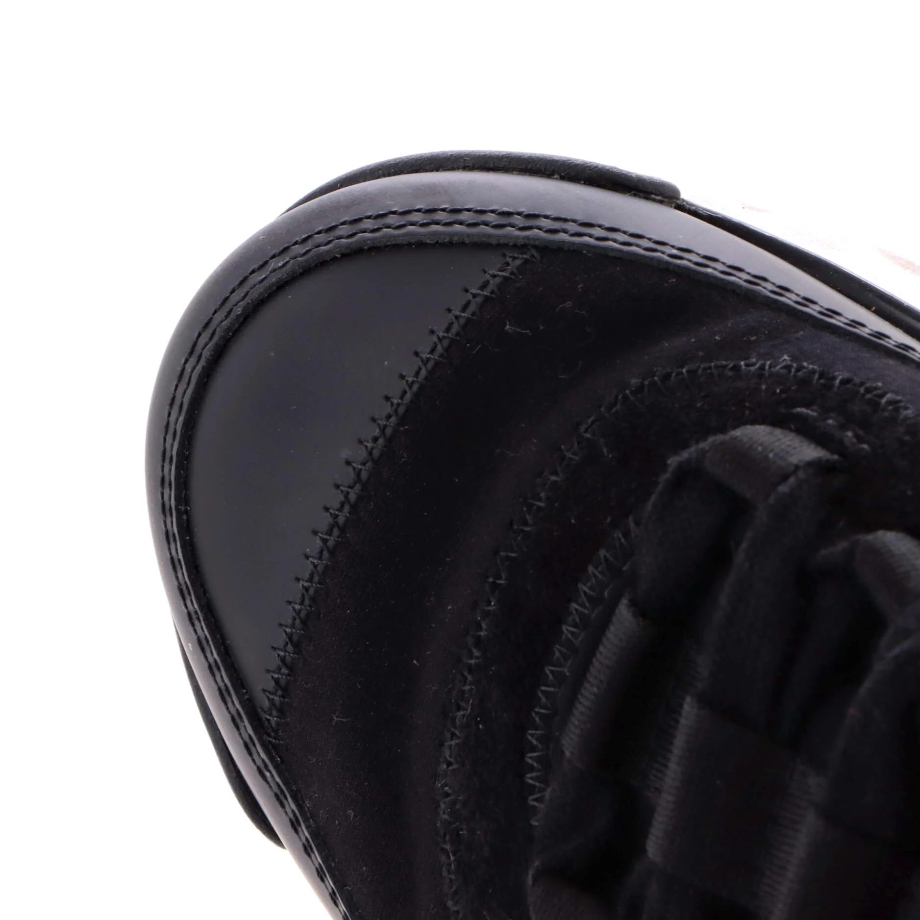Women's CC Cap Toe Logo Sneakers Suede and Leather - Image 5