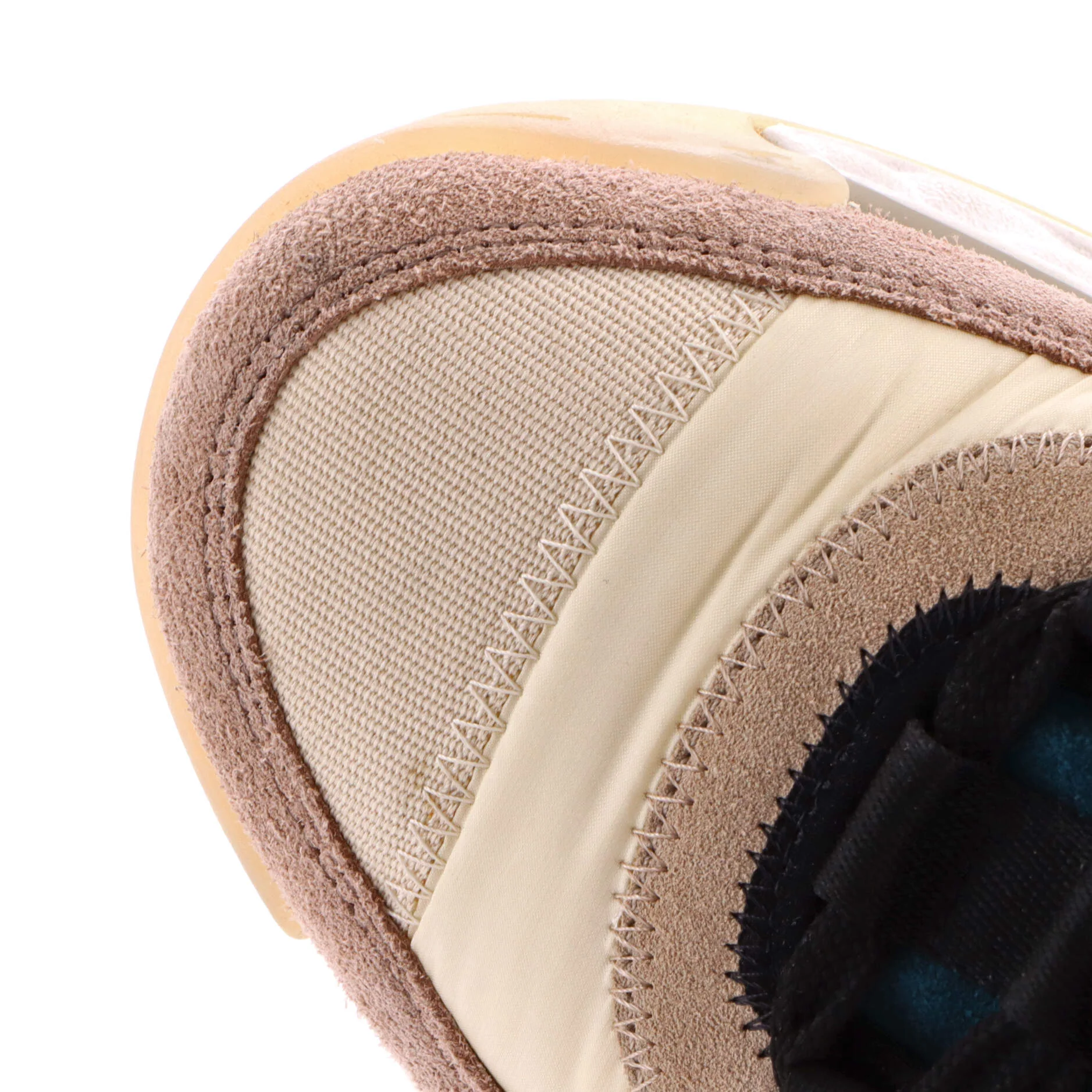 Women's CC Cap Toe Logo Sneakers Suede and Mixed Fibers - Image 5
