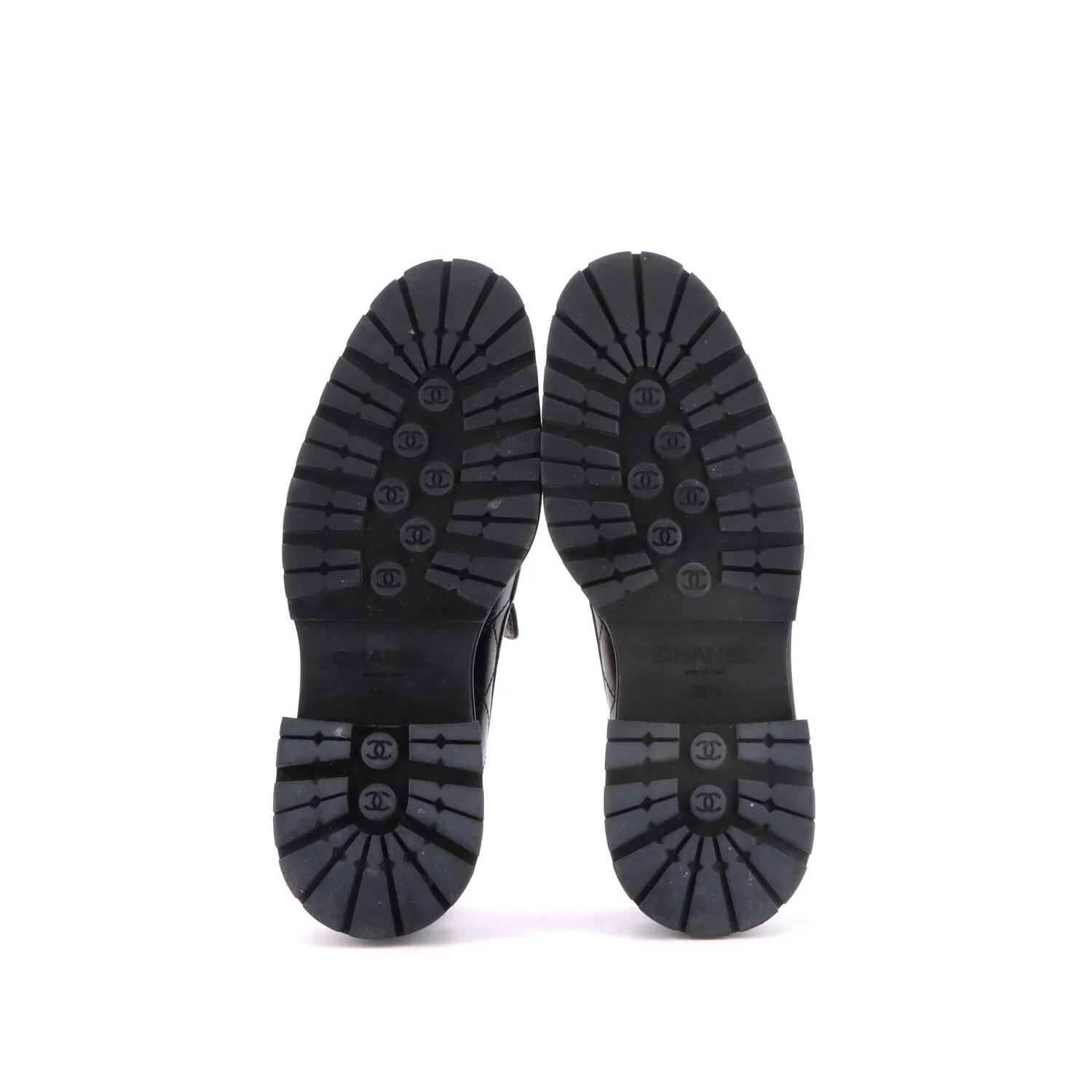 Women's CC Loafers Quilted Leather - Image 4