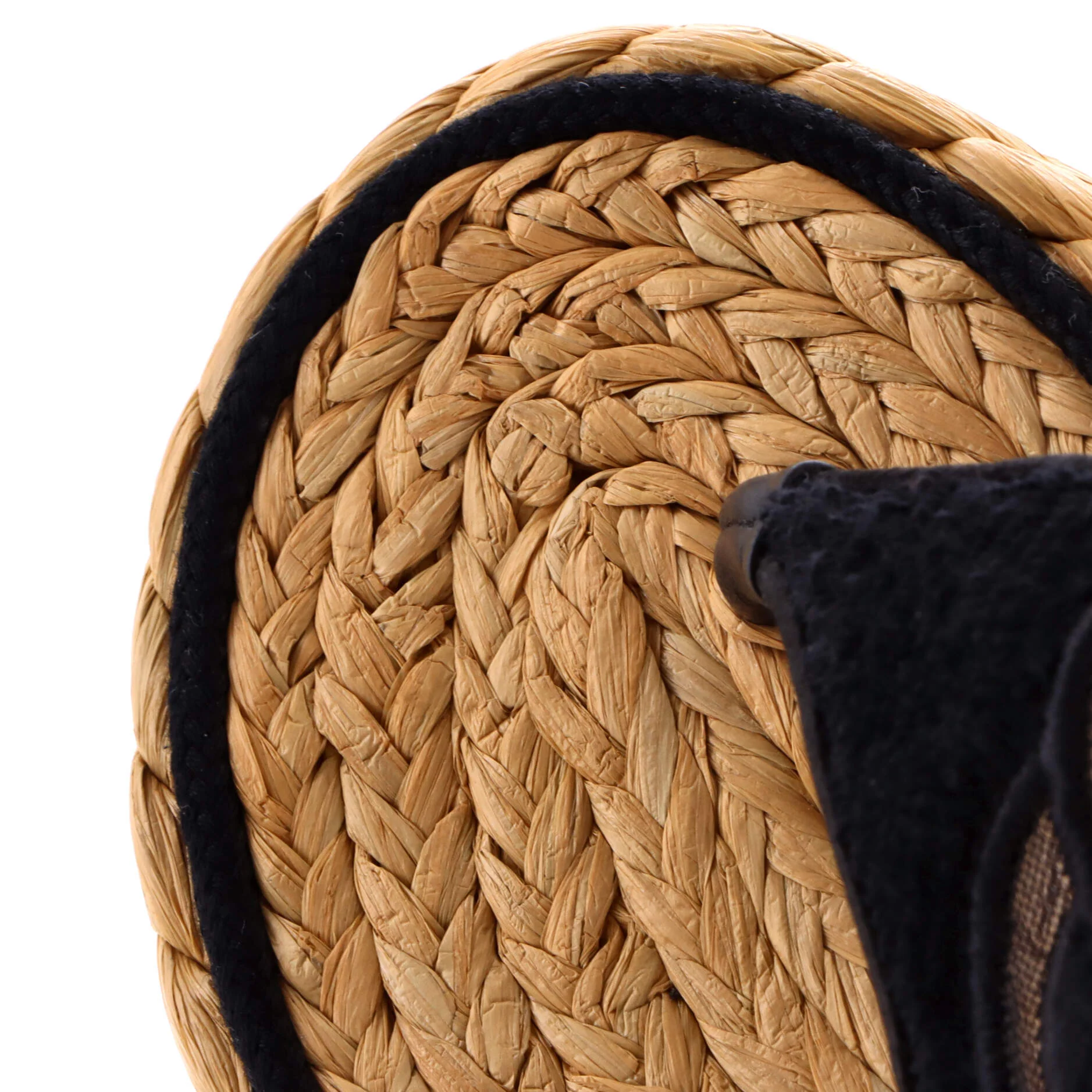 Women's CC Logo Thong Espadrille Sandals Terry Cloth - Image 5