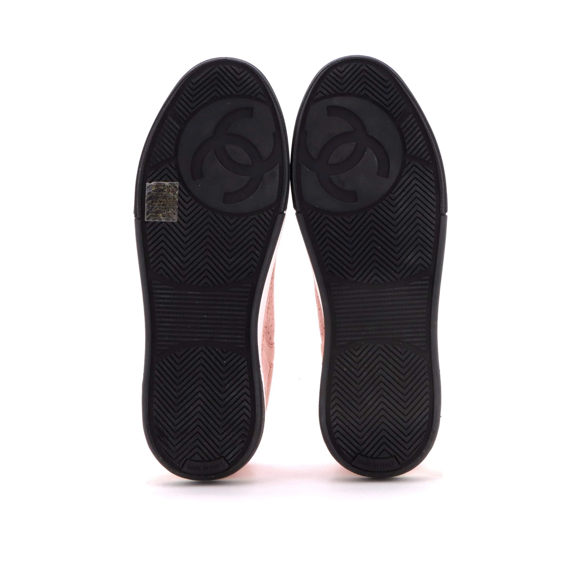 Women's CC Low-Top Sneakers Perforated Suede - Image 4