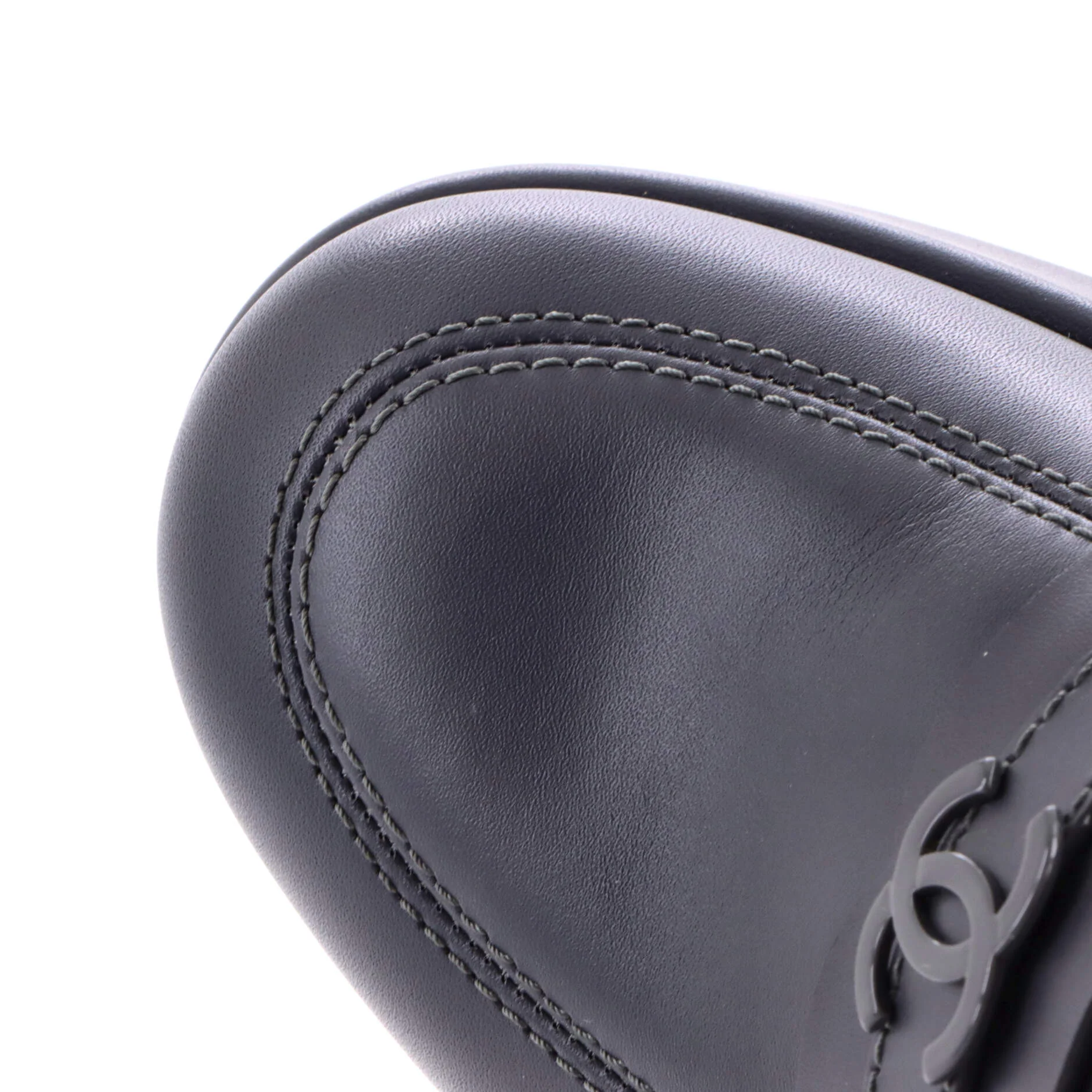 Women's CC Platform Loafers Leather - Image 5