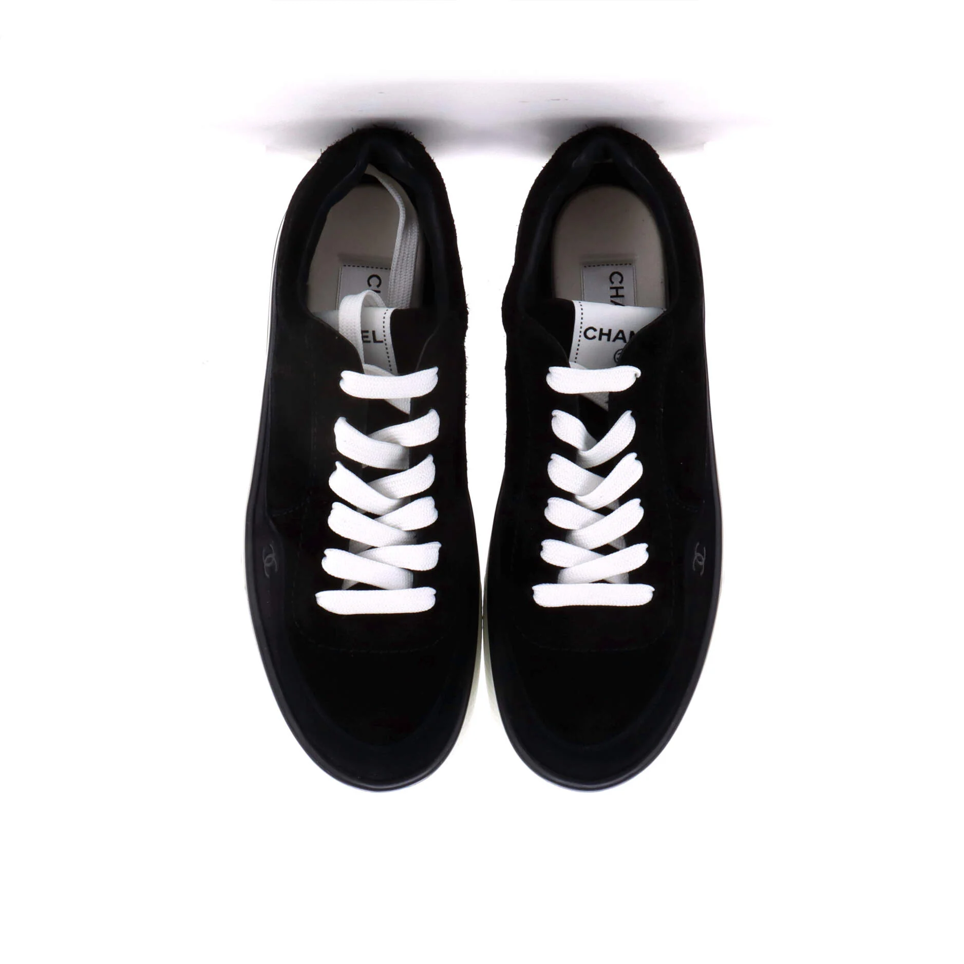 Women's Platform Sneakers Suede - Image 2