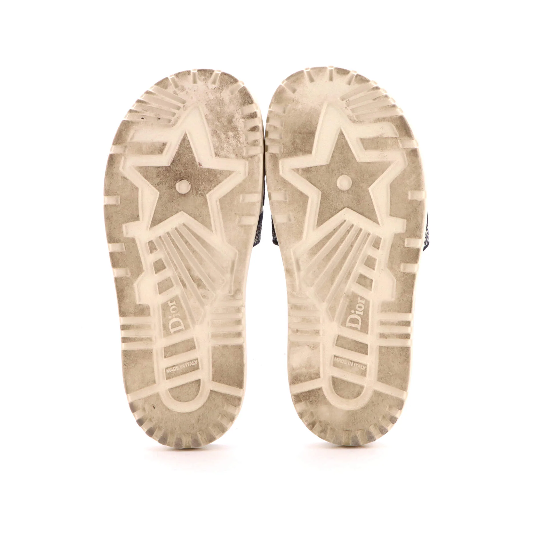 Women's Dway Slide Sandals Embroidered Canvas and Rubber - Image 4