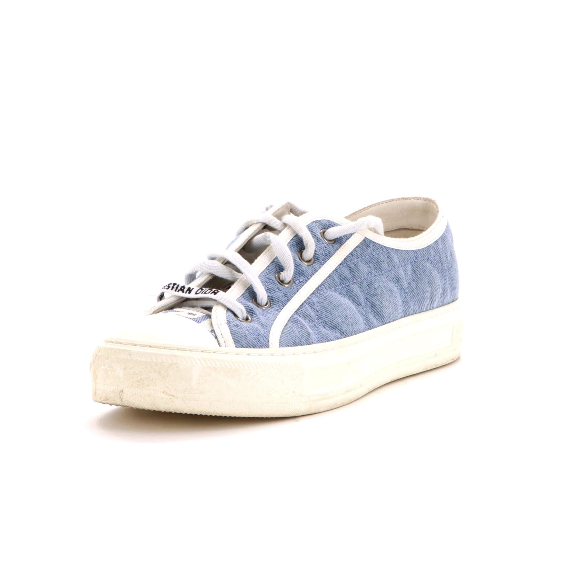 Women's Walk'N'Dior Sneakers Cannage Quilt Denim