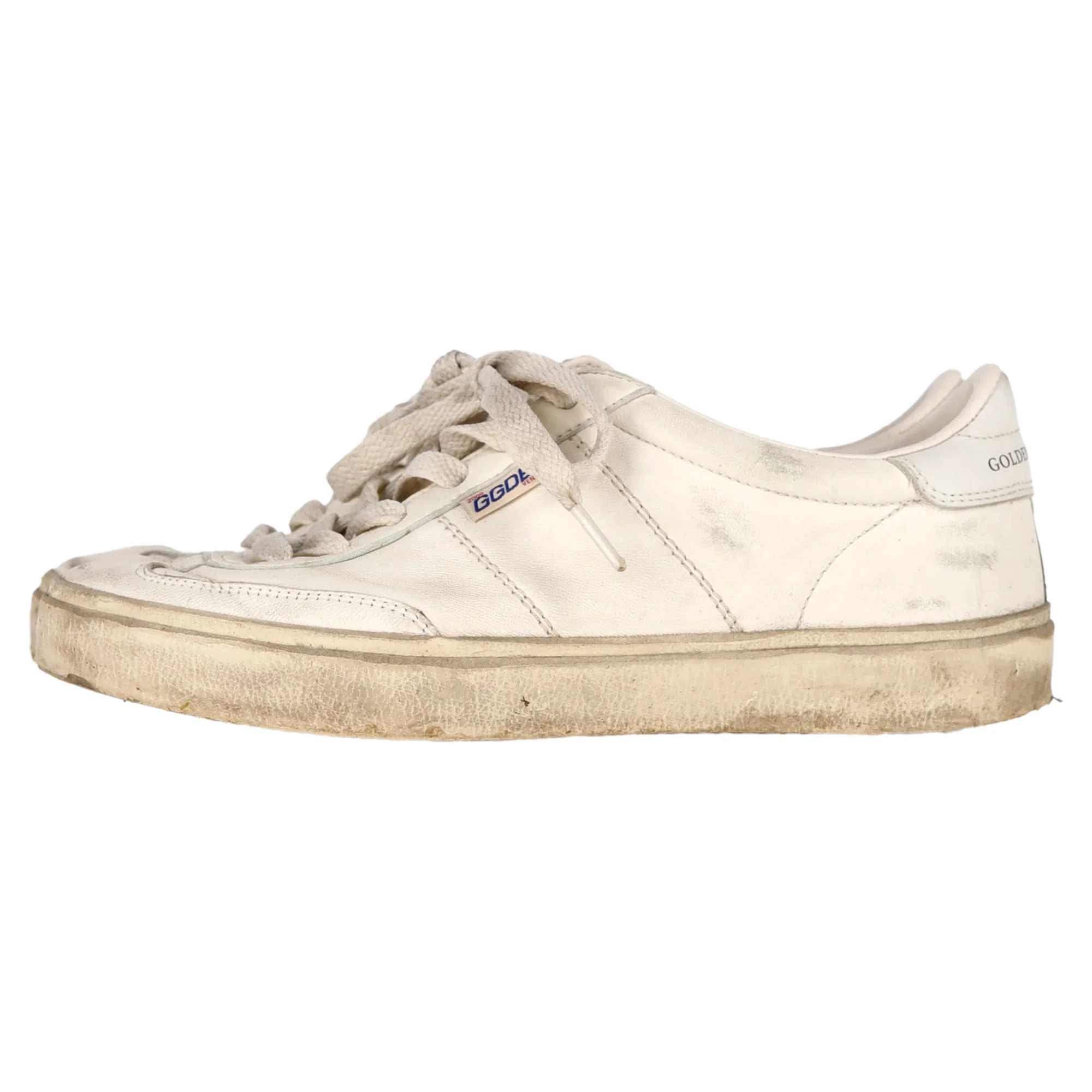 Women's Golden Goose Soul Star Sneakers In Ivory Leather - Image 4
