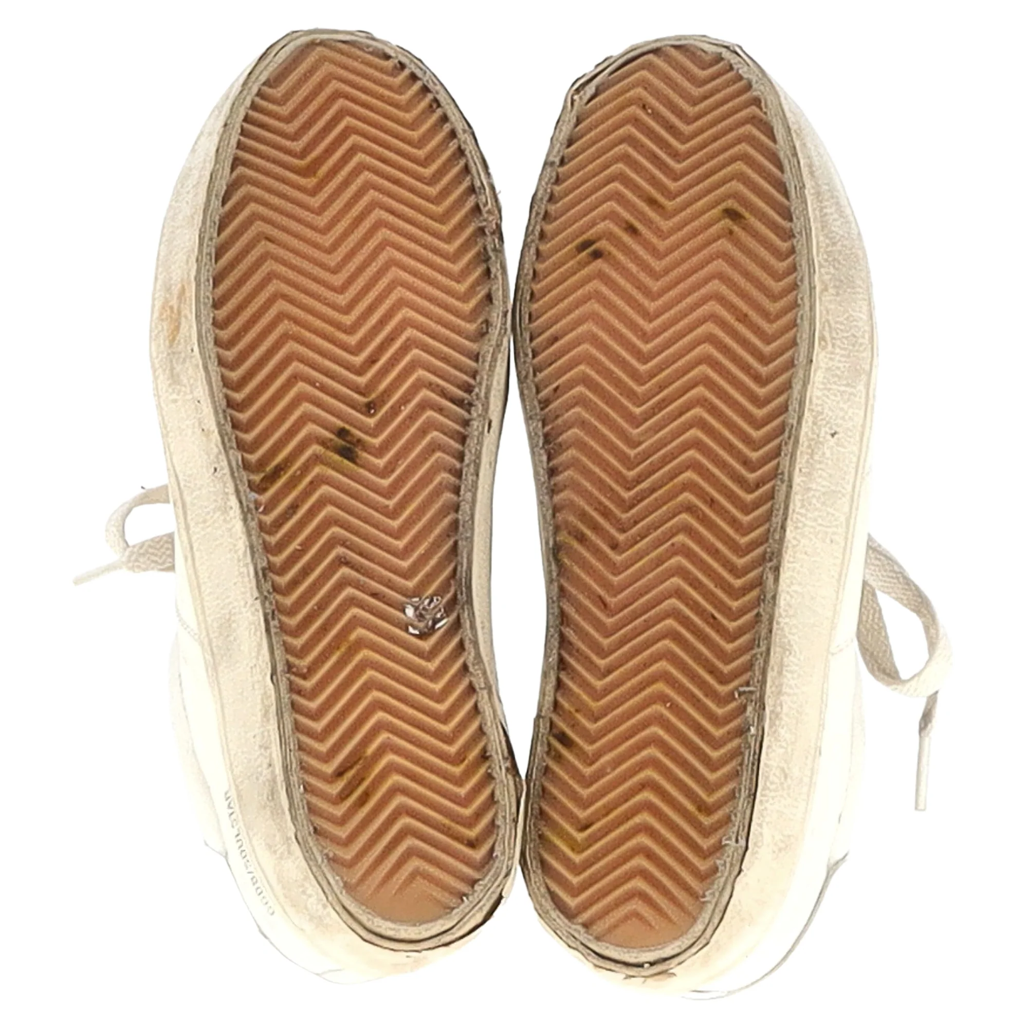Women's Golden Goose Soul Star Sneakers In Ivory Leather - Image 5