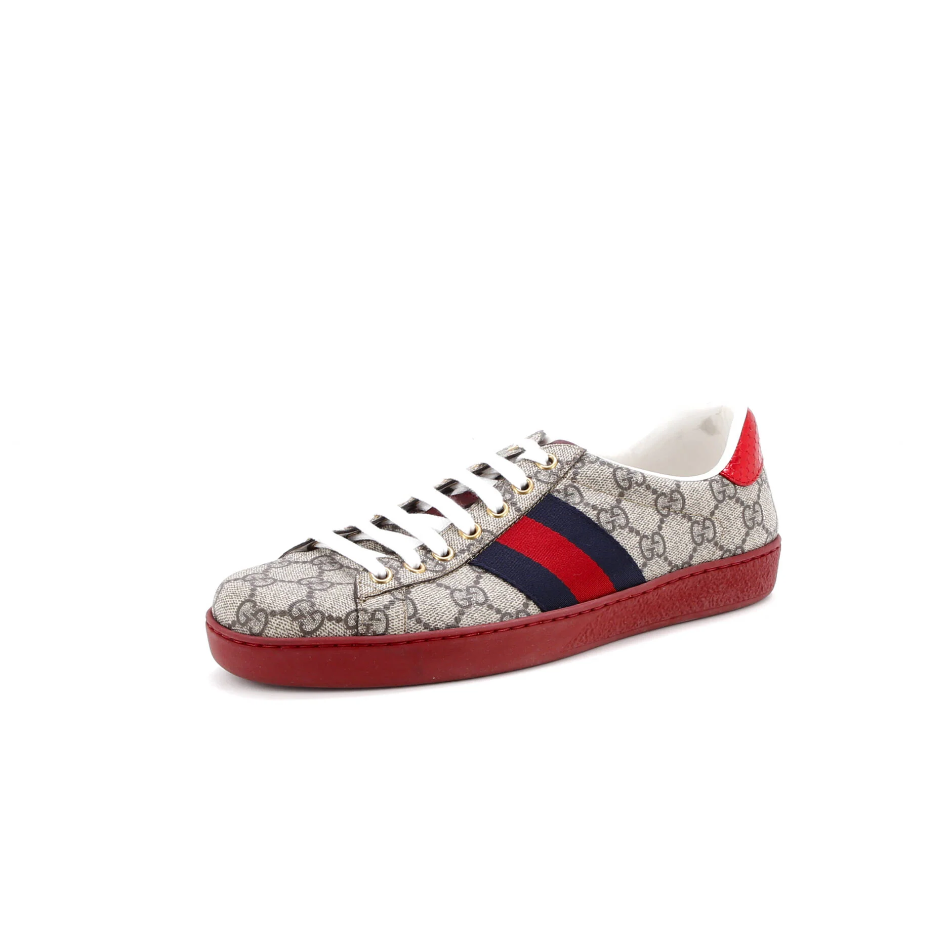 Ace Sneakers GG Coated Canvas