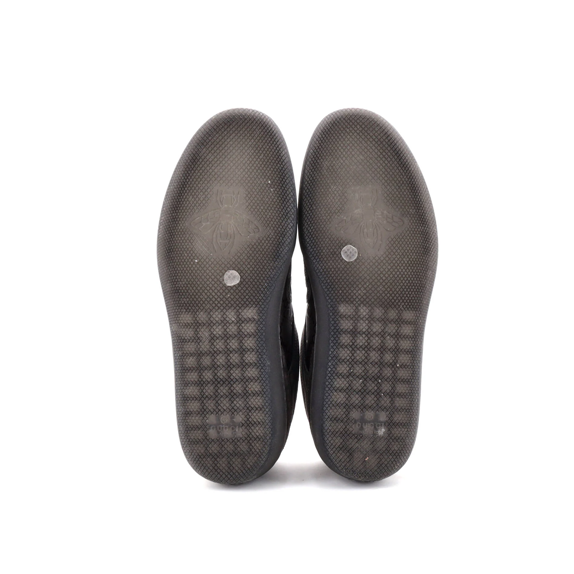 Men's G75 Sneakers Suede and GG Canvas - Image 4