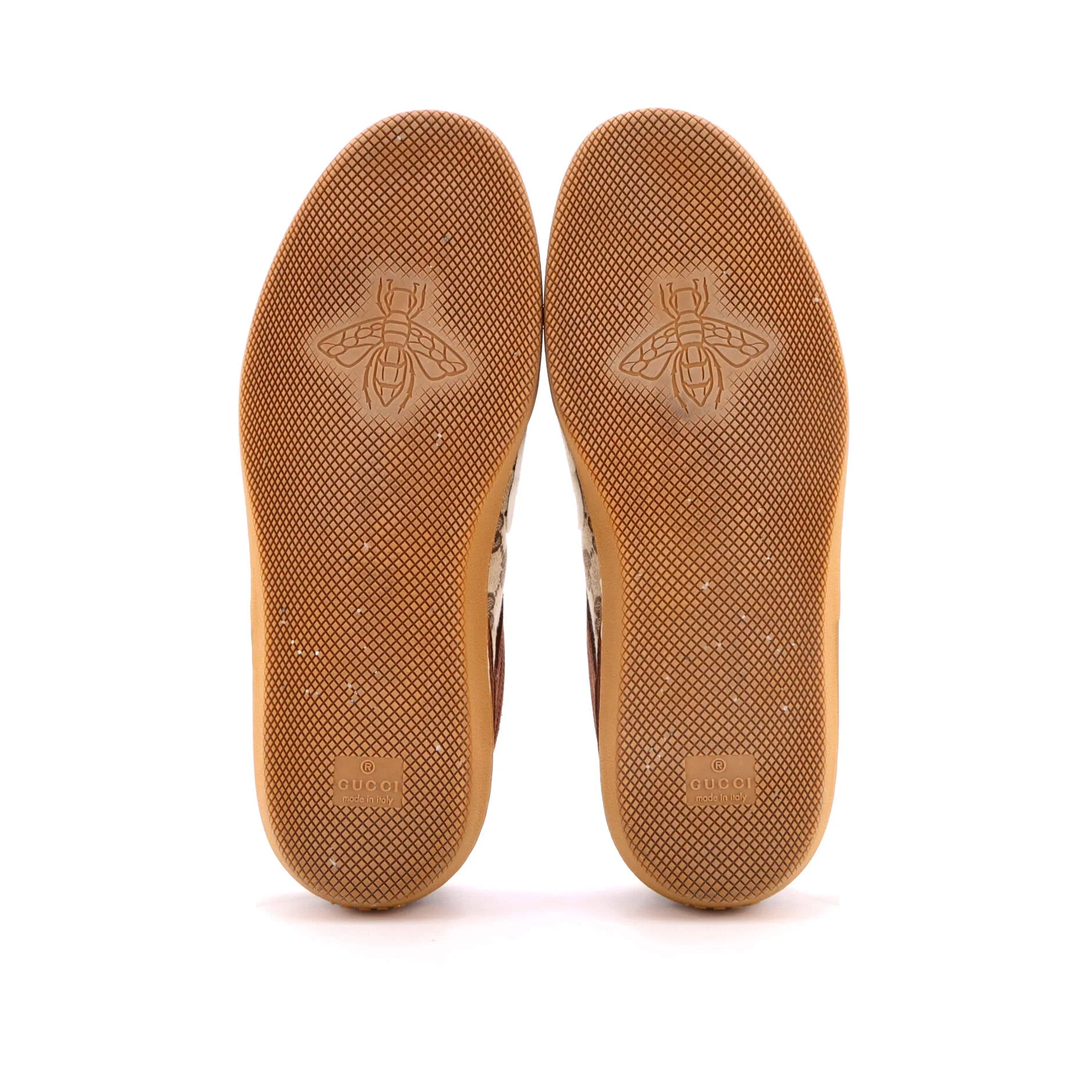 Men's G75 Sneakers Suede and GG Canvas - Image 4