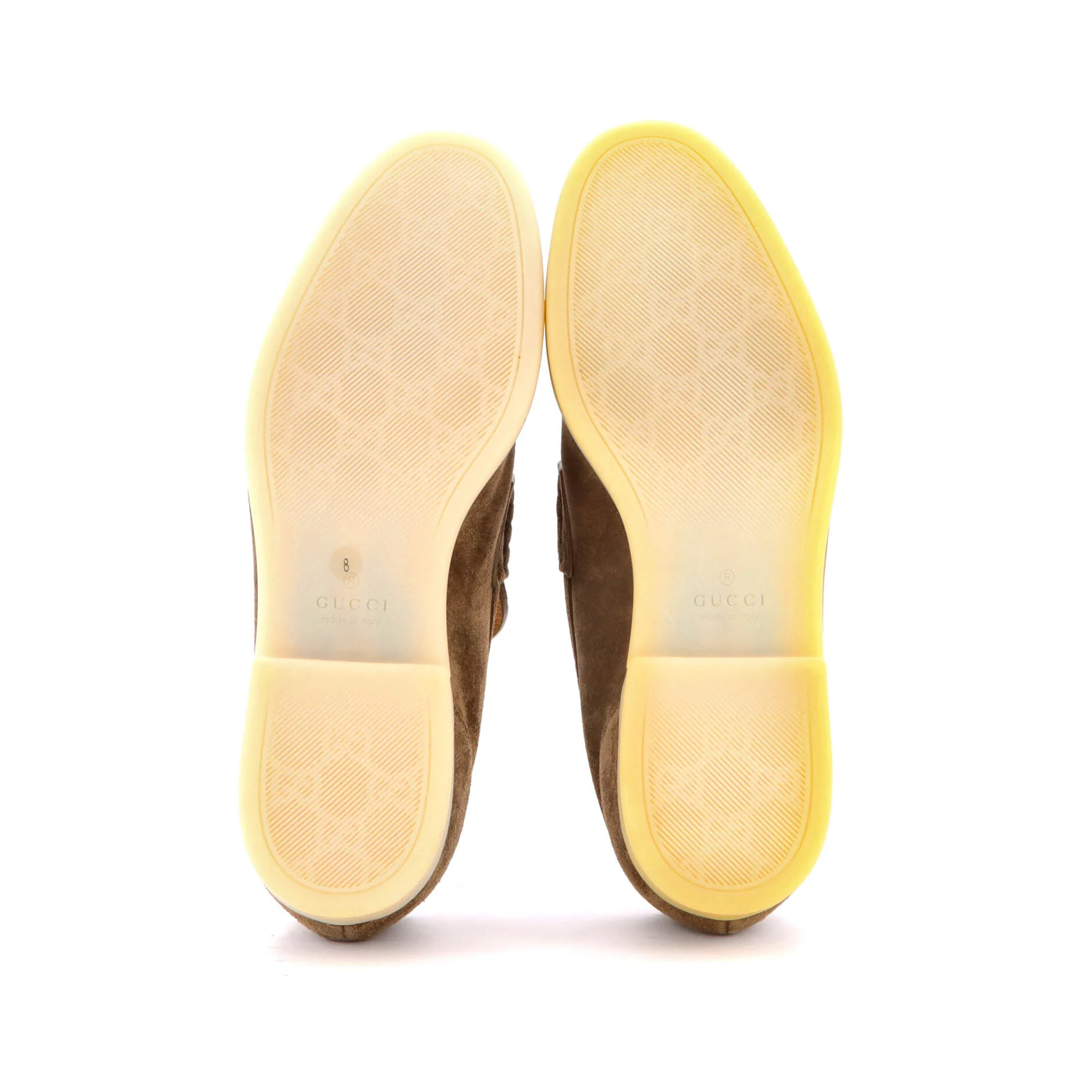 Men's Logo Horsebit Loafers Suede - Image 4