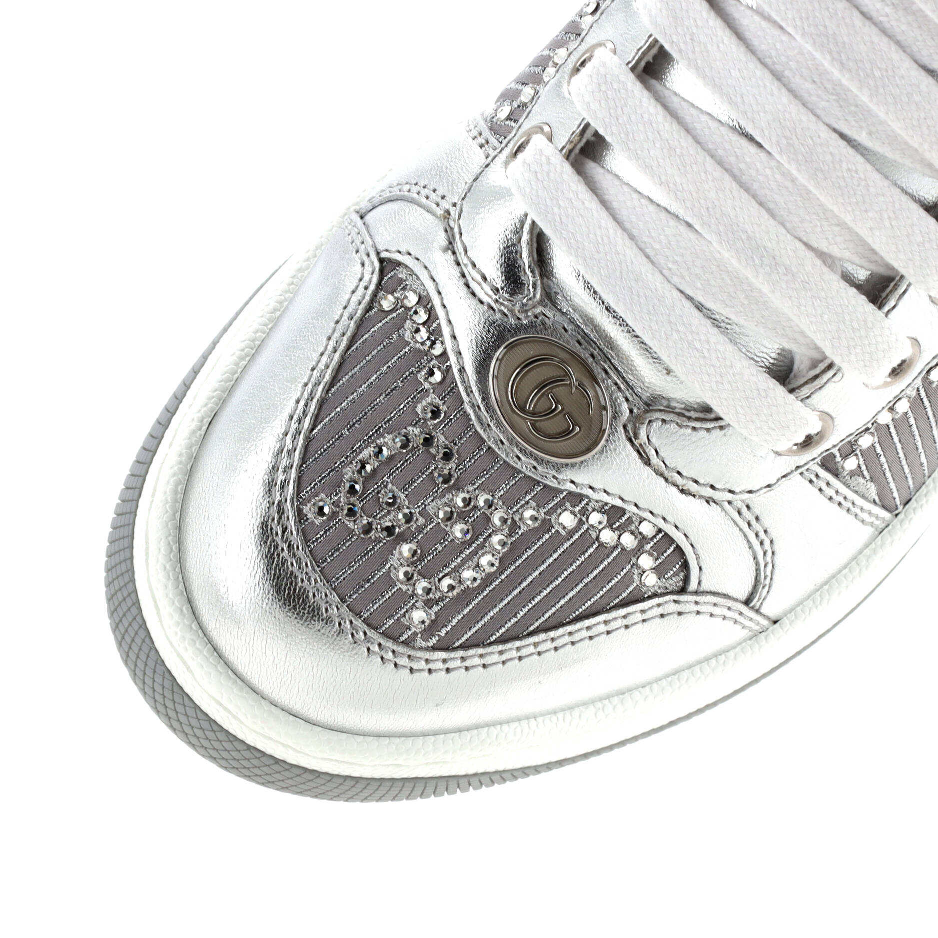 Screener Sneakers Leather with Crystals - Image 5